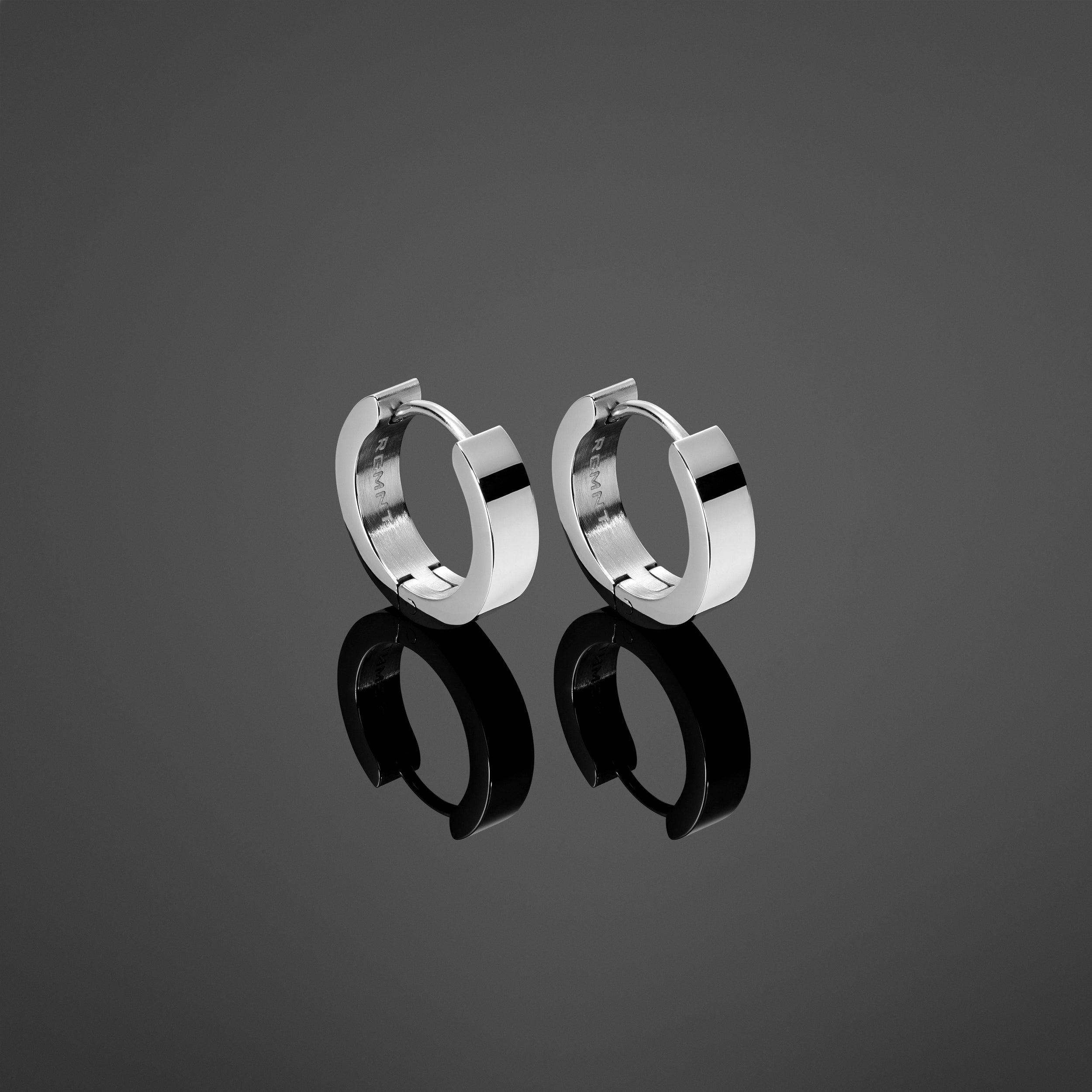 Classic Hoop Earrings - Silver RG415S