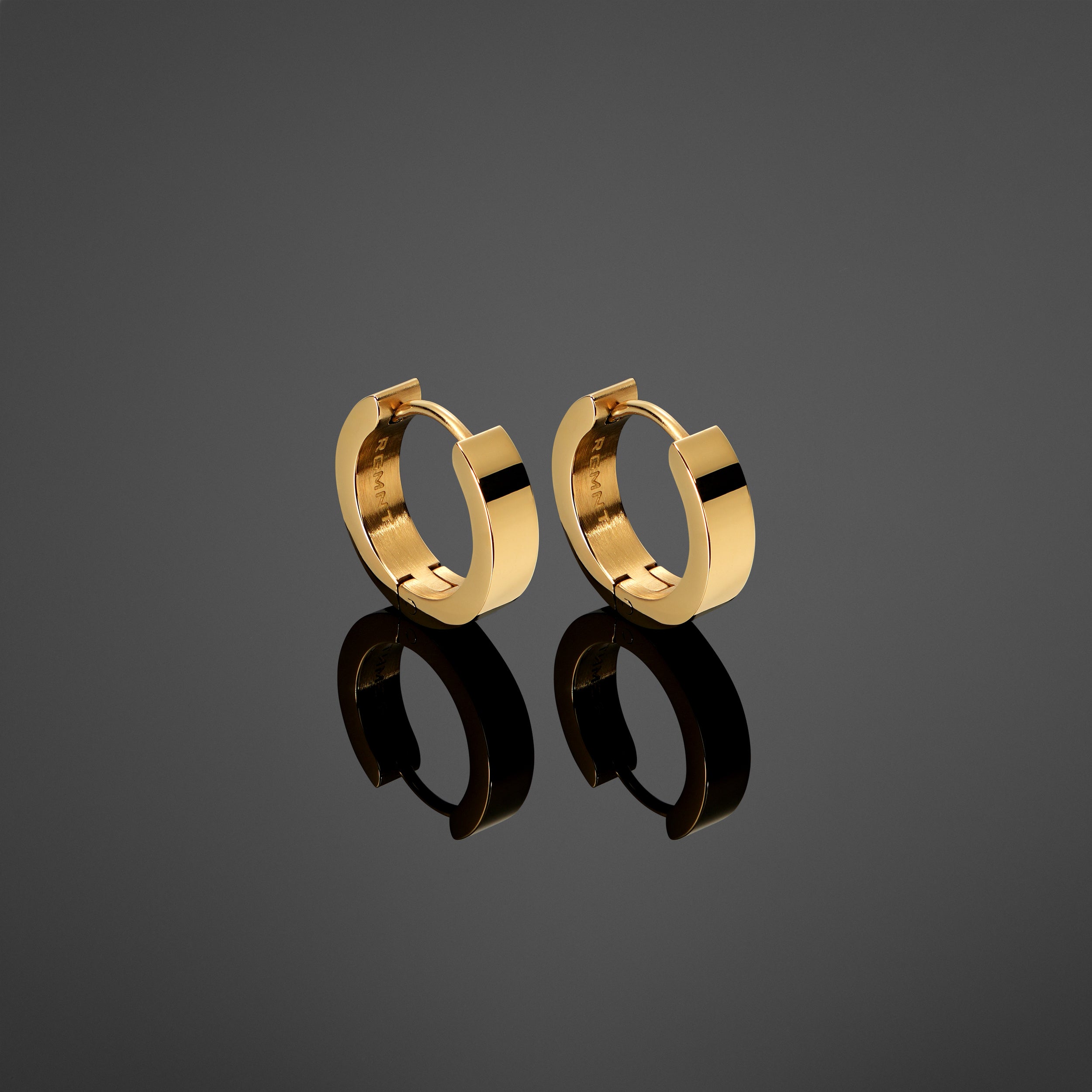 Classic Hoop Earrings - Gold RG415G
