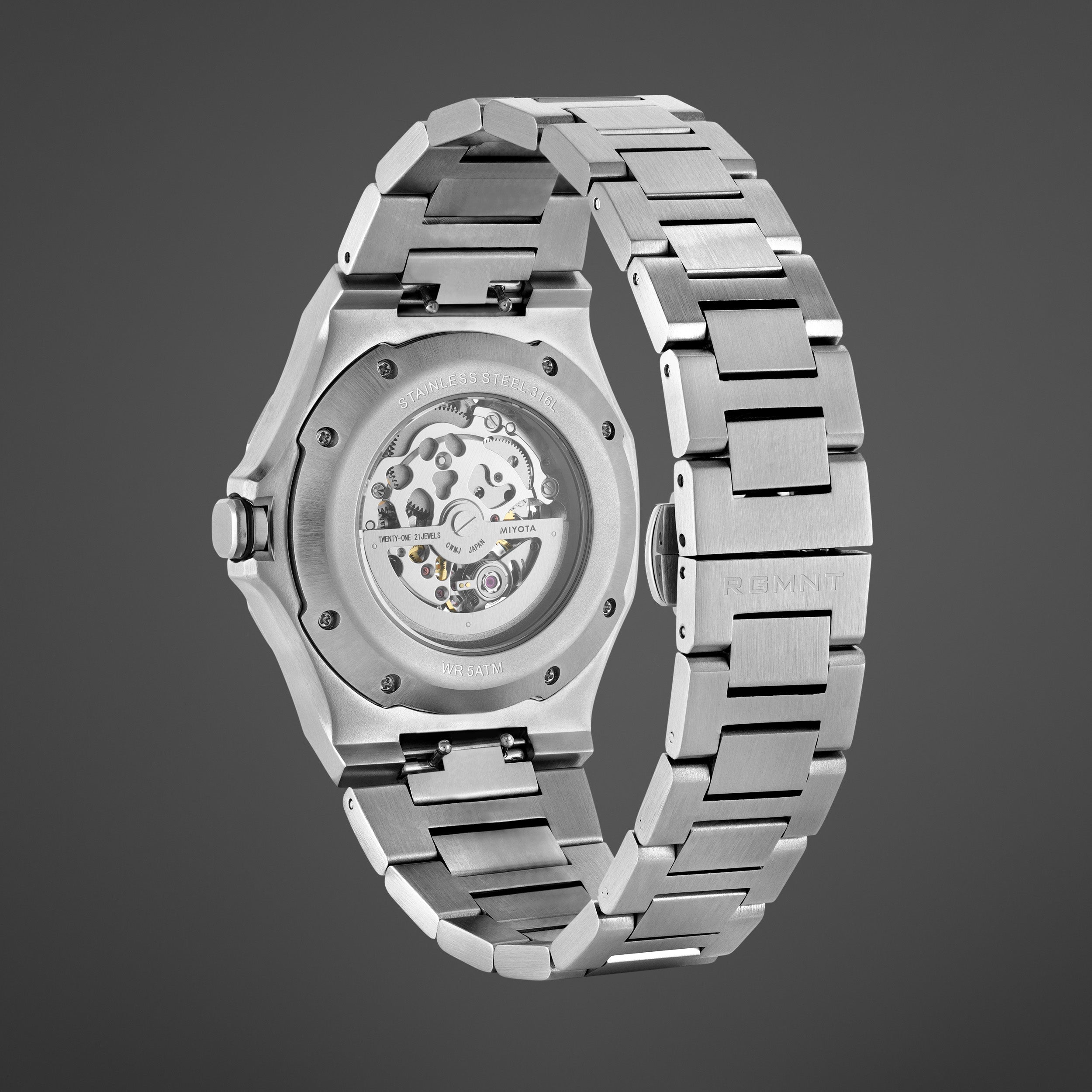 Duo-Skeleton Automatic - Silver RG608