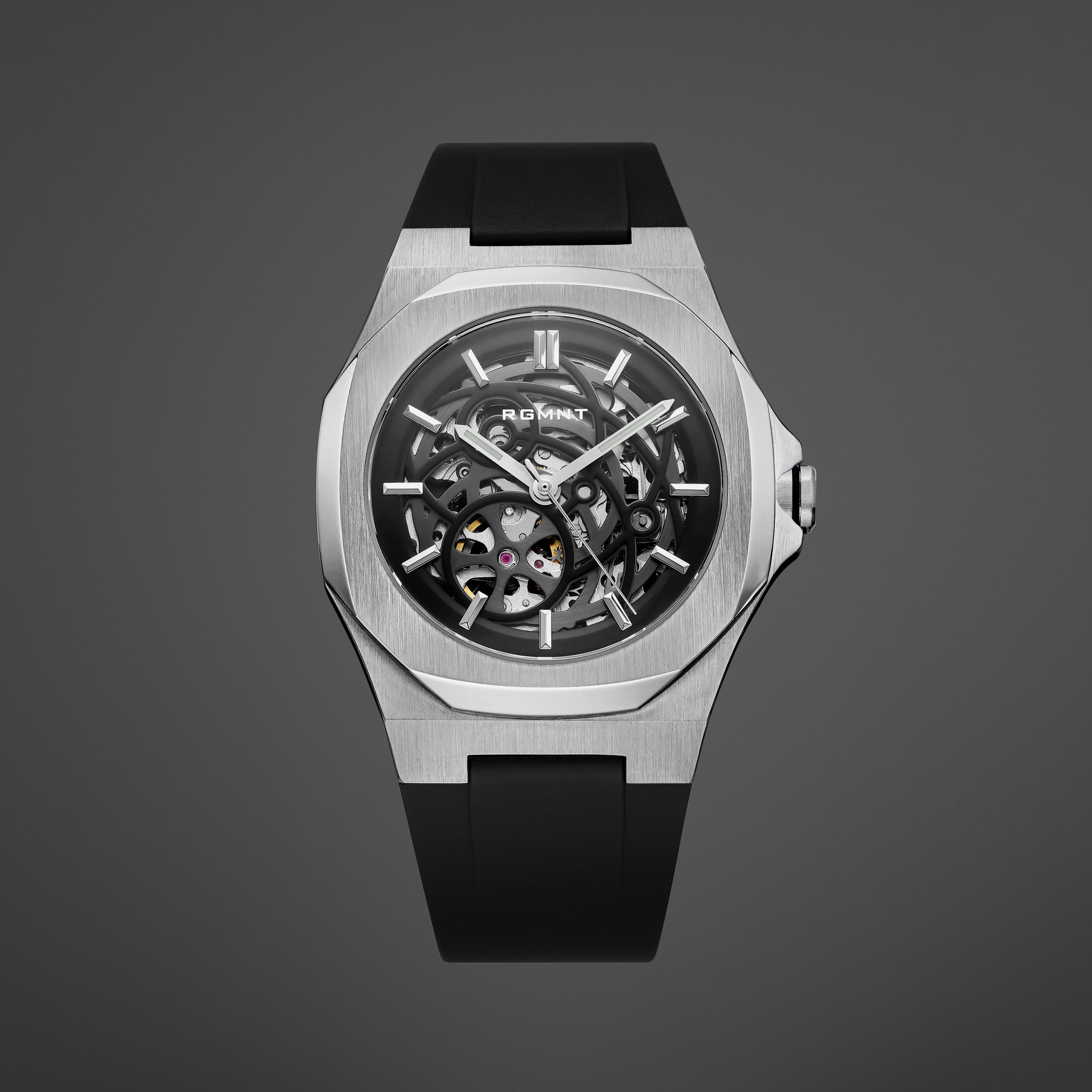 Duo-Skeleton Automatic - Silver RG608