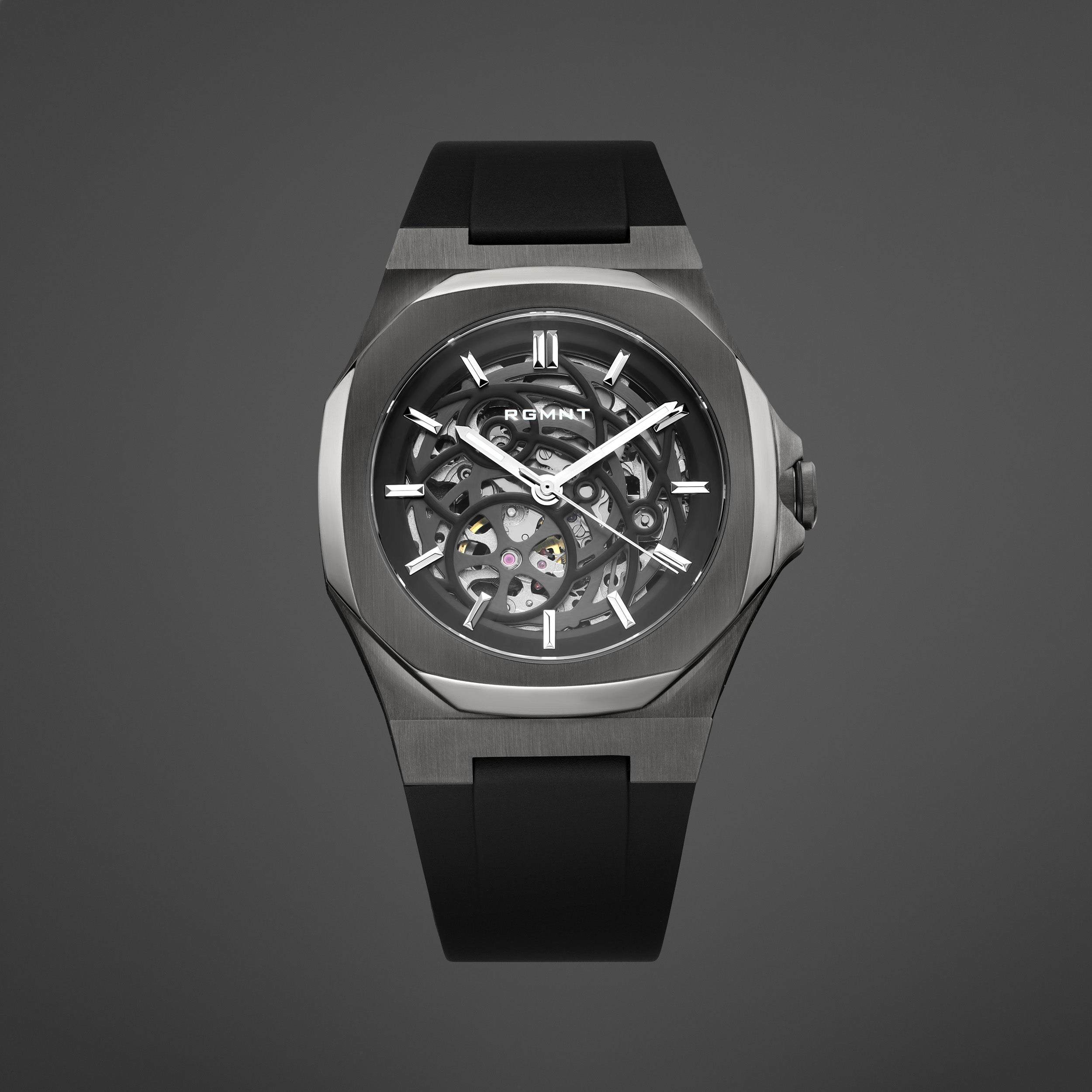 Duo-Skeleton Automatic - Gunmetal RG609