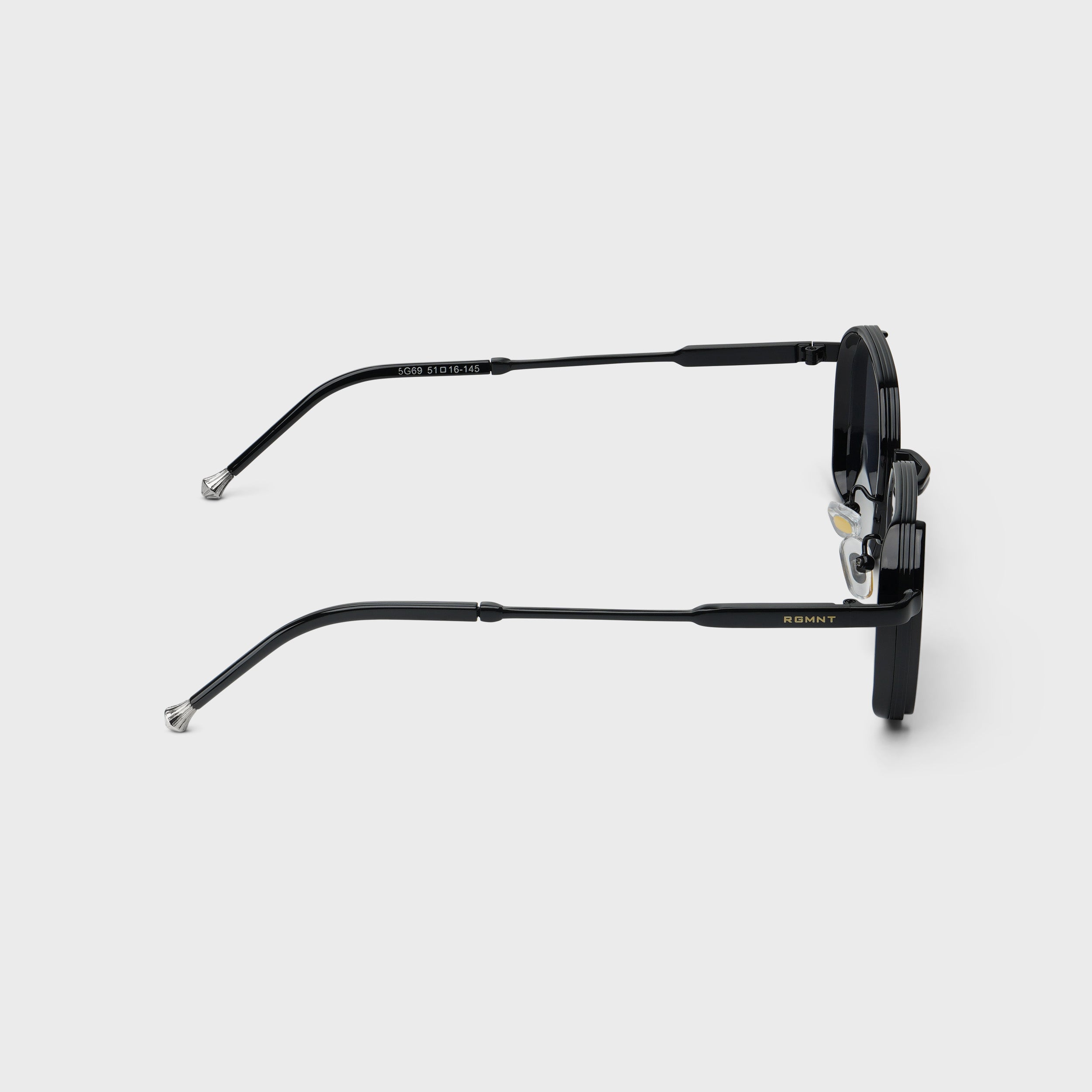 HOLLYWOOD Sunglasses - BLACK/BLACK RG611