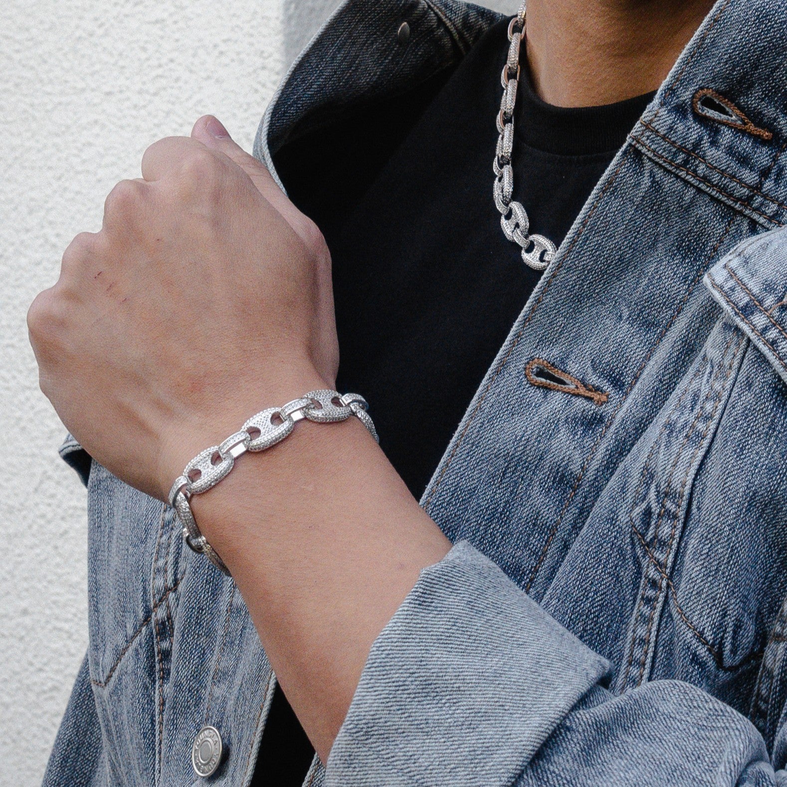Iced Gucci Link Bracelet - RG3016