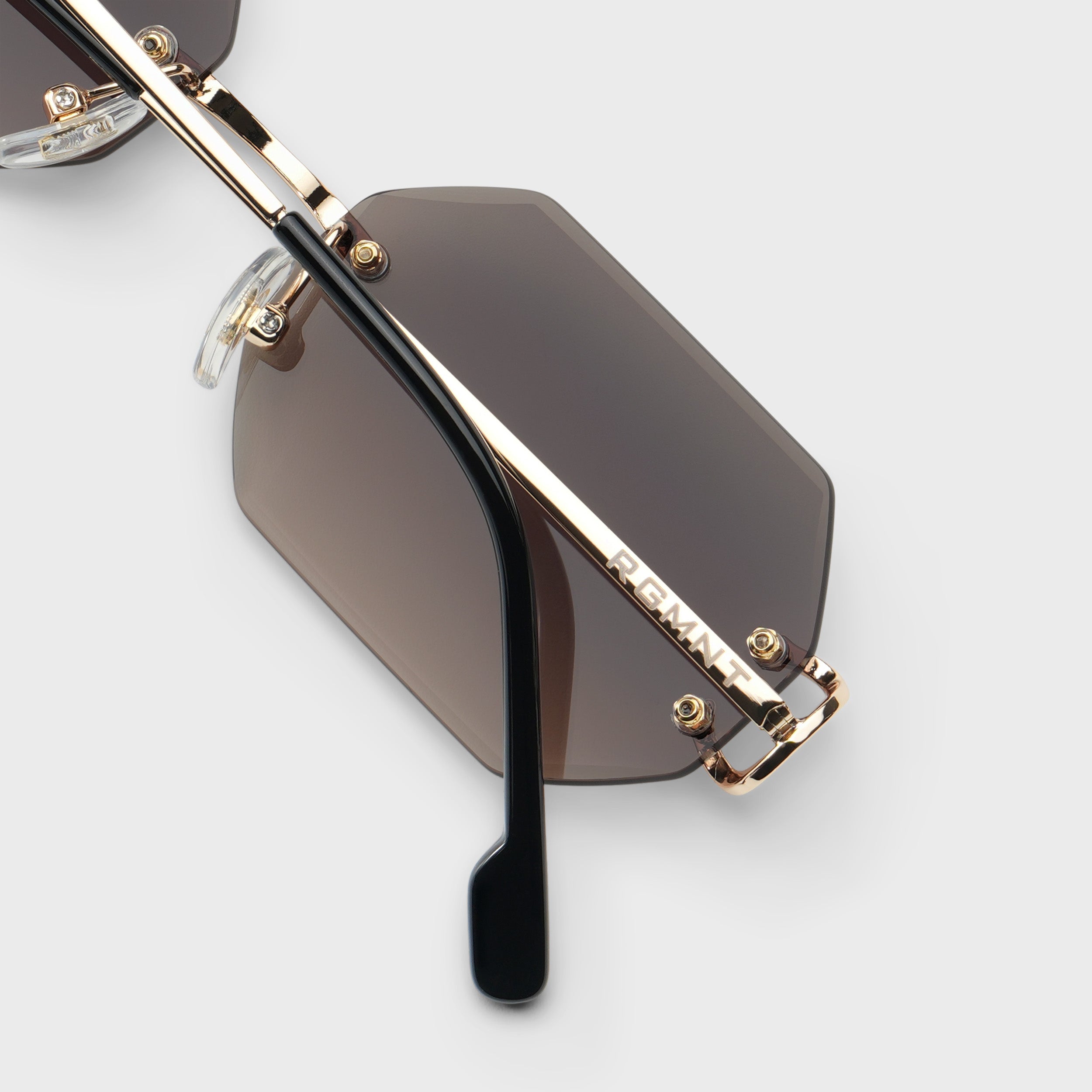 The Mykonos Shades - Gold/Brown RG628