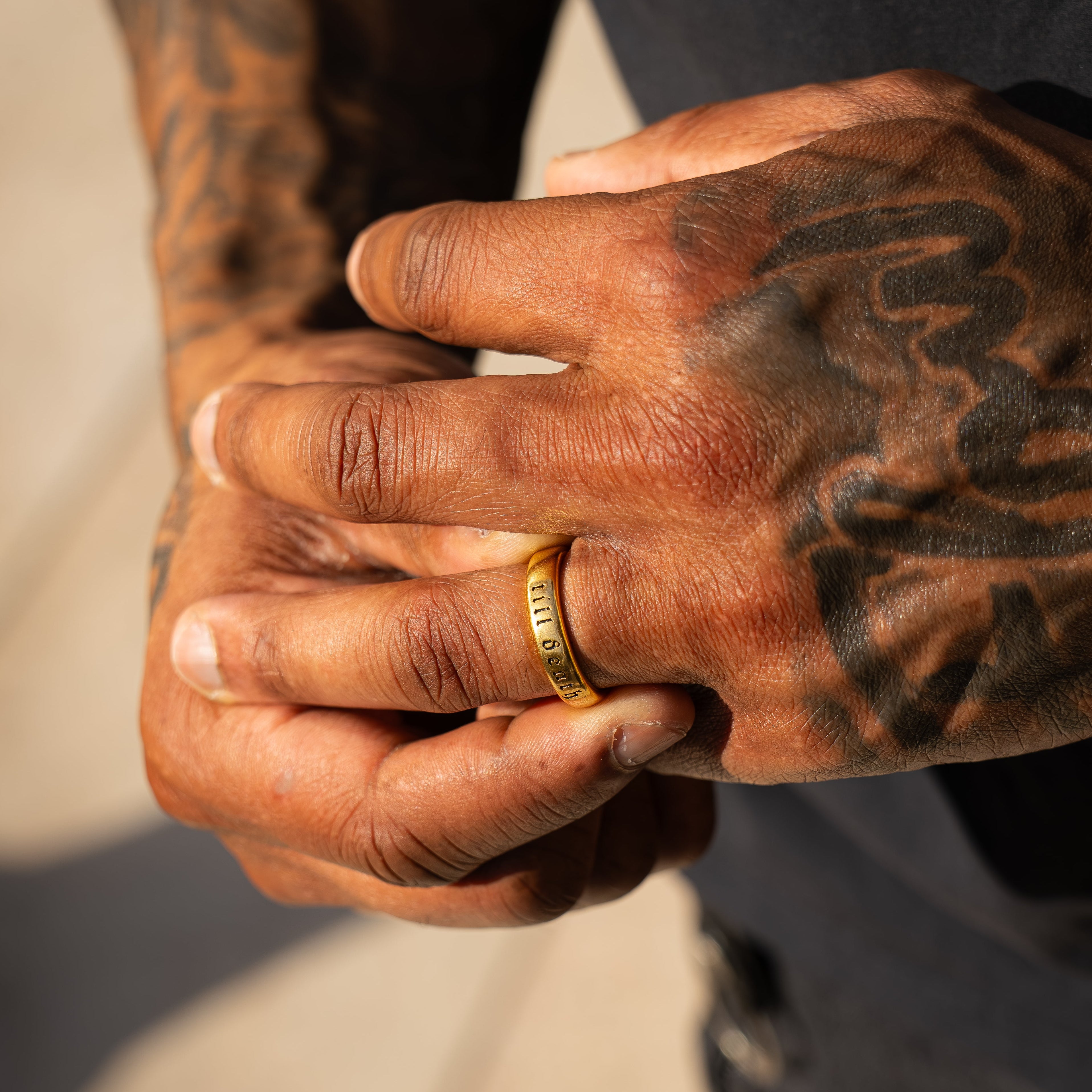 Till Death Ring - Gold RG202