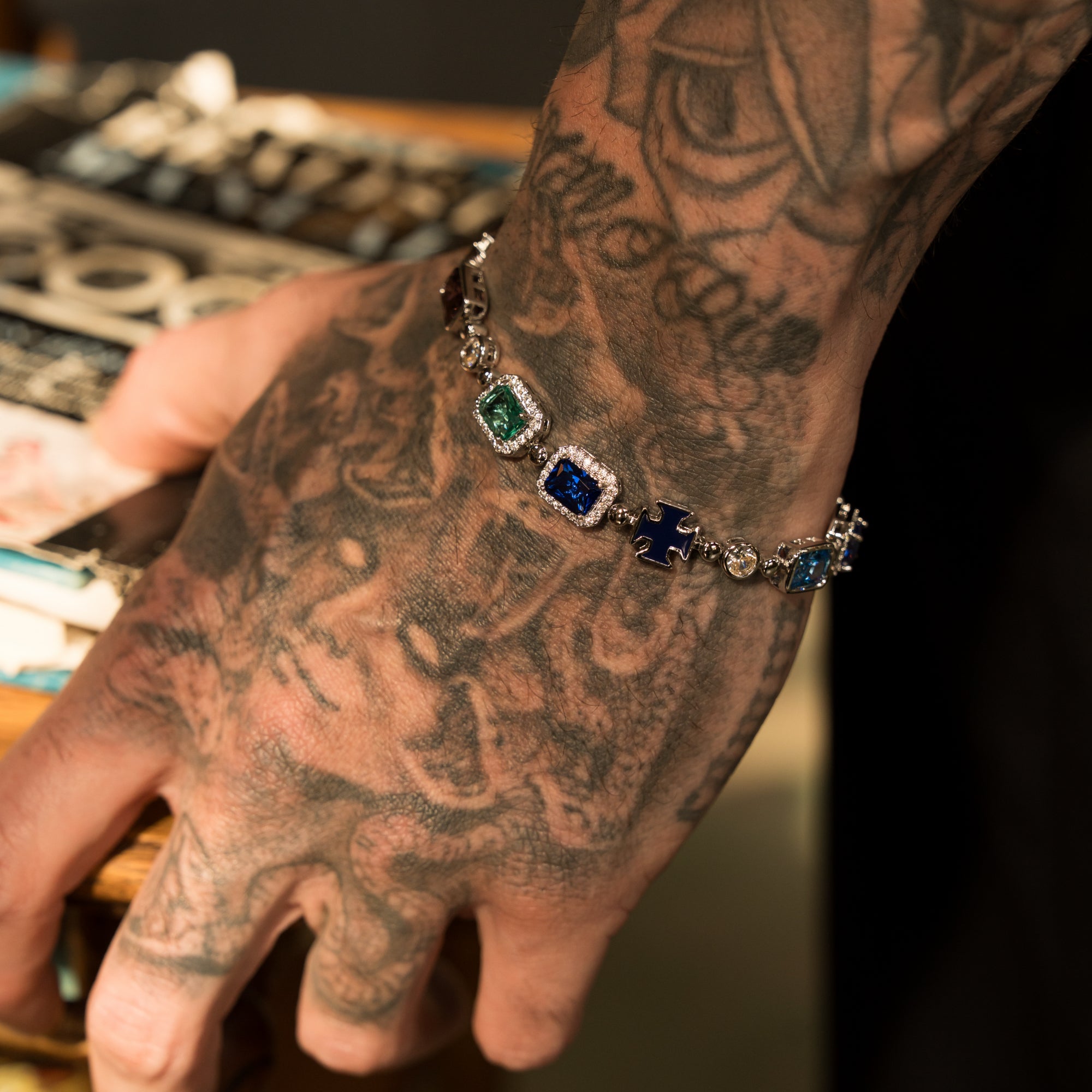 The Purple Gemstone Bracelet - RG3019