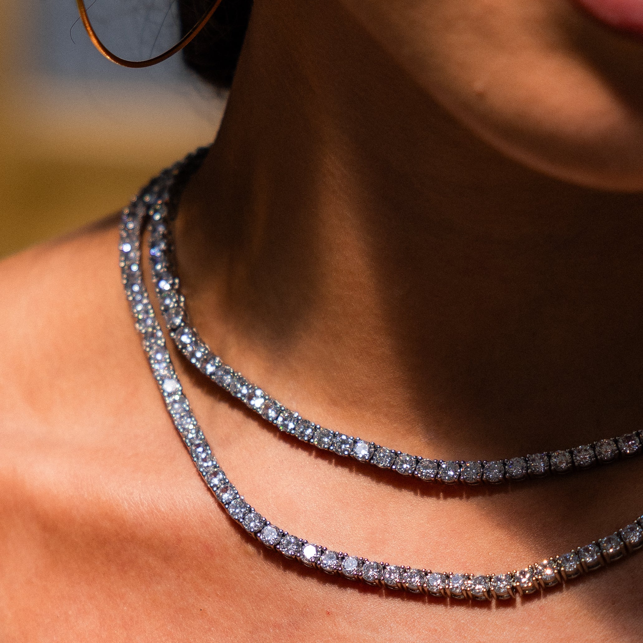 Tennis Chain 4mm - Silver RG191S