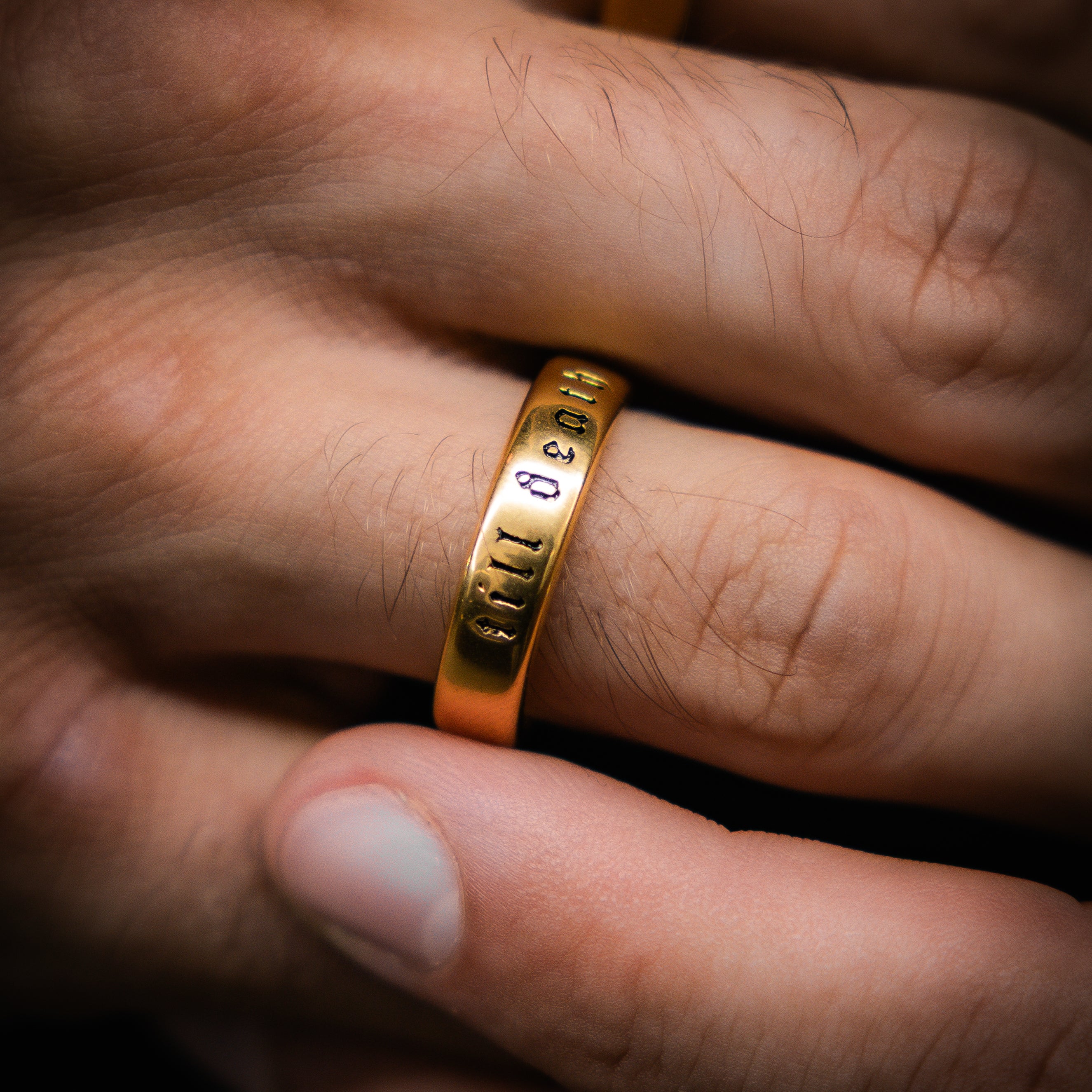 Till Death Ring - Gold RG202