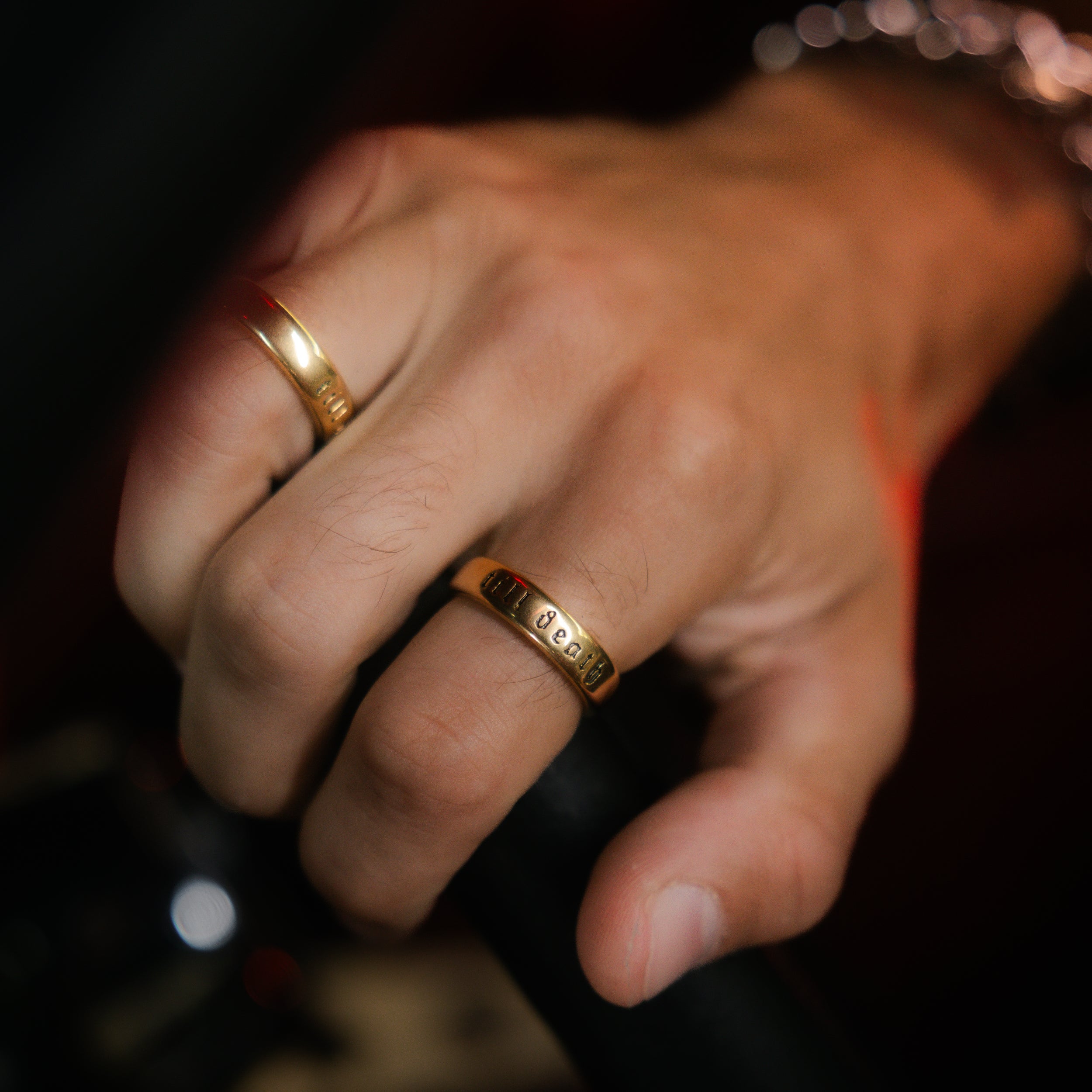 Till Death Ring - Gold RG202