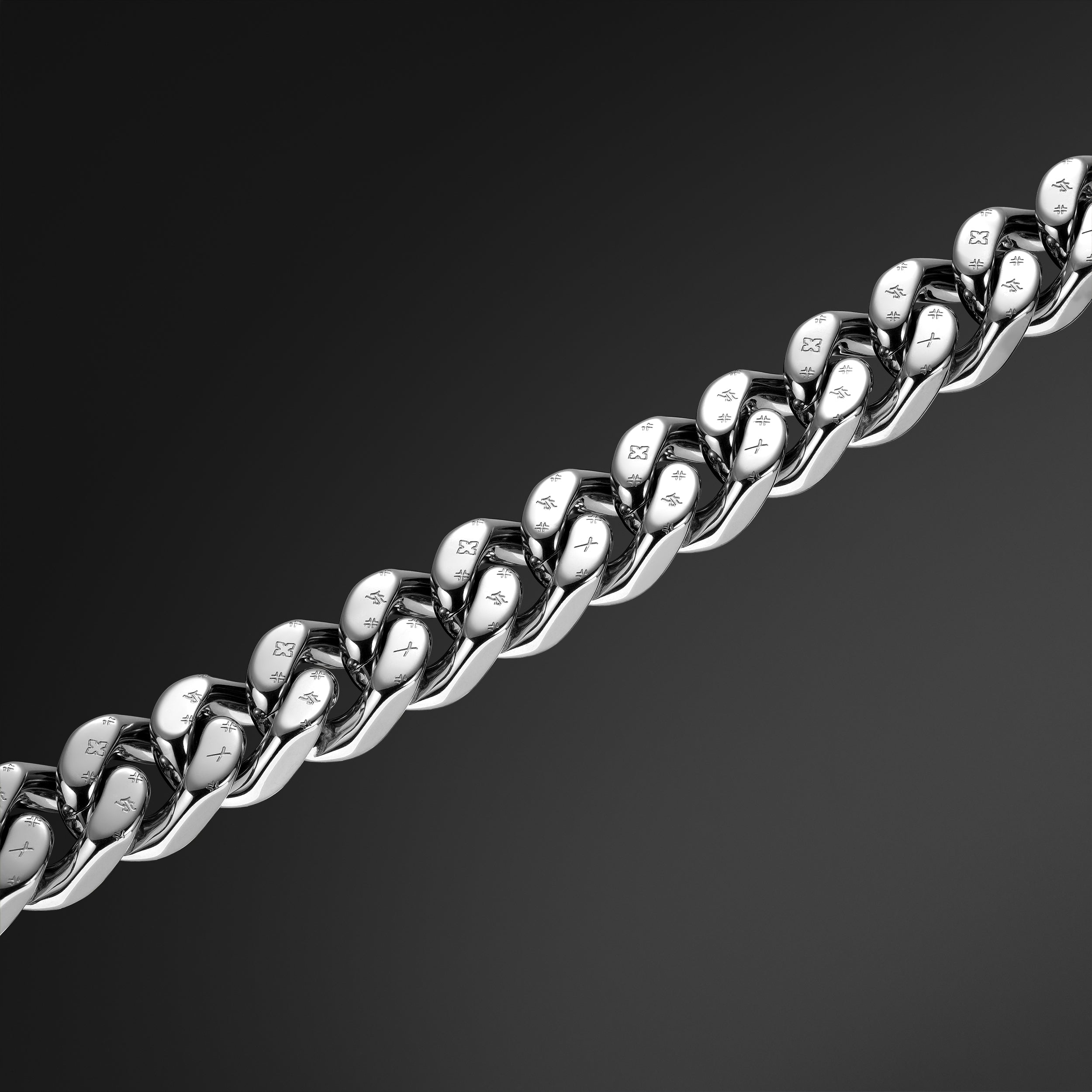 The Designer Cuban Chain - Silver RG1026