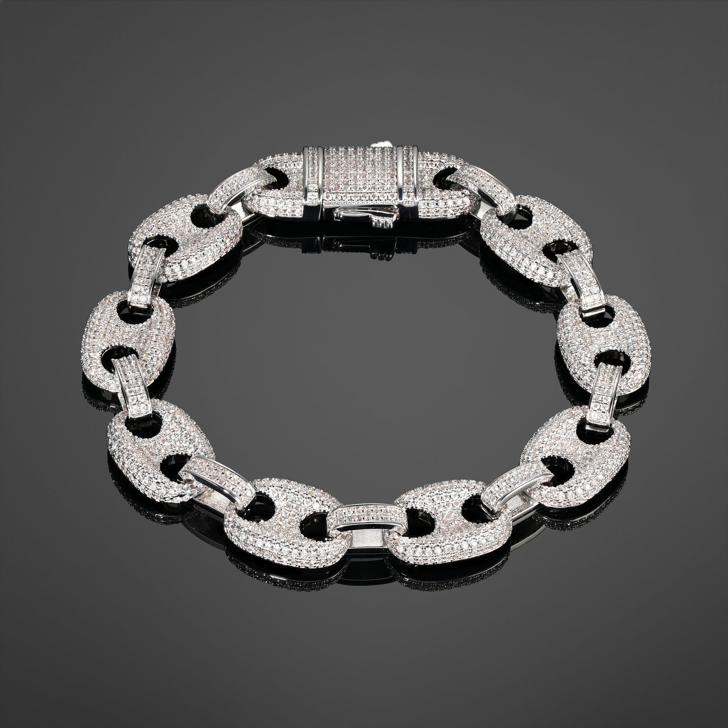 Iced Gucci Link Bracelet - RG3016