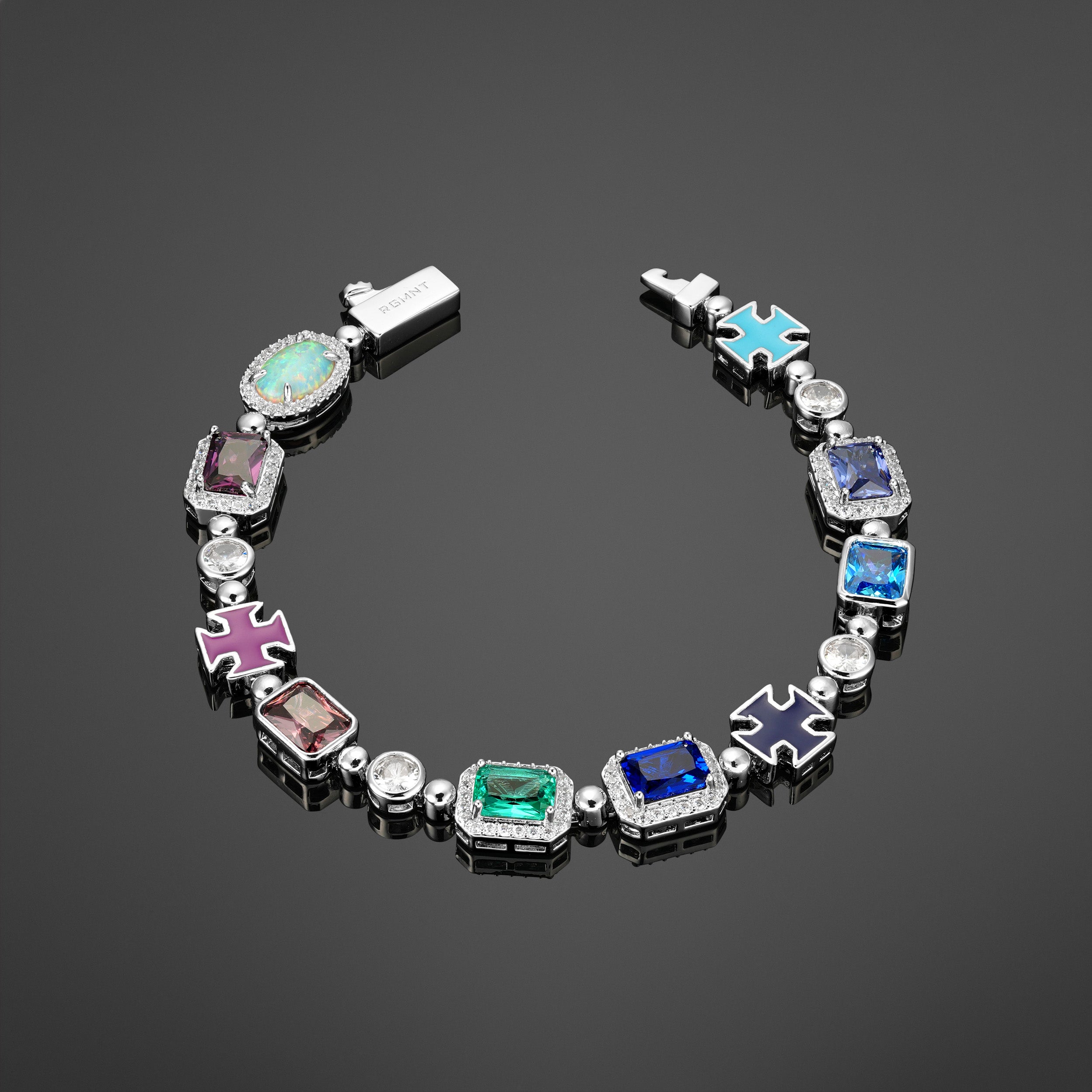 The Purple Gemstone Bracelet - RG3019