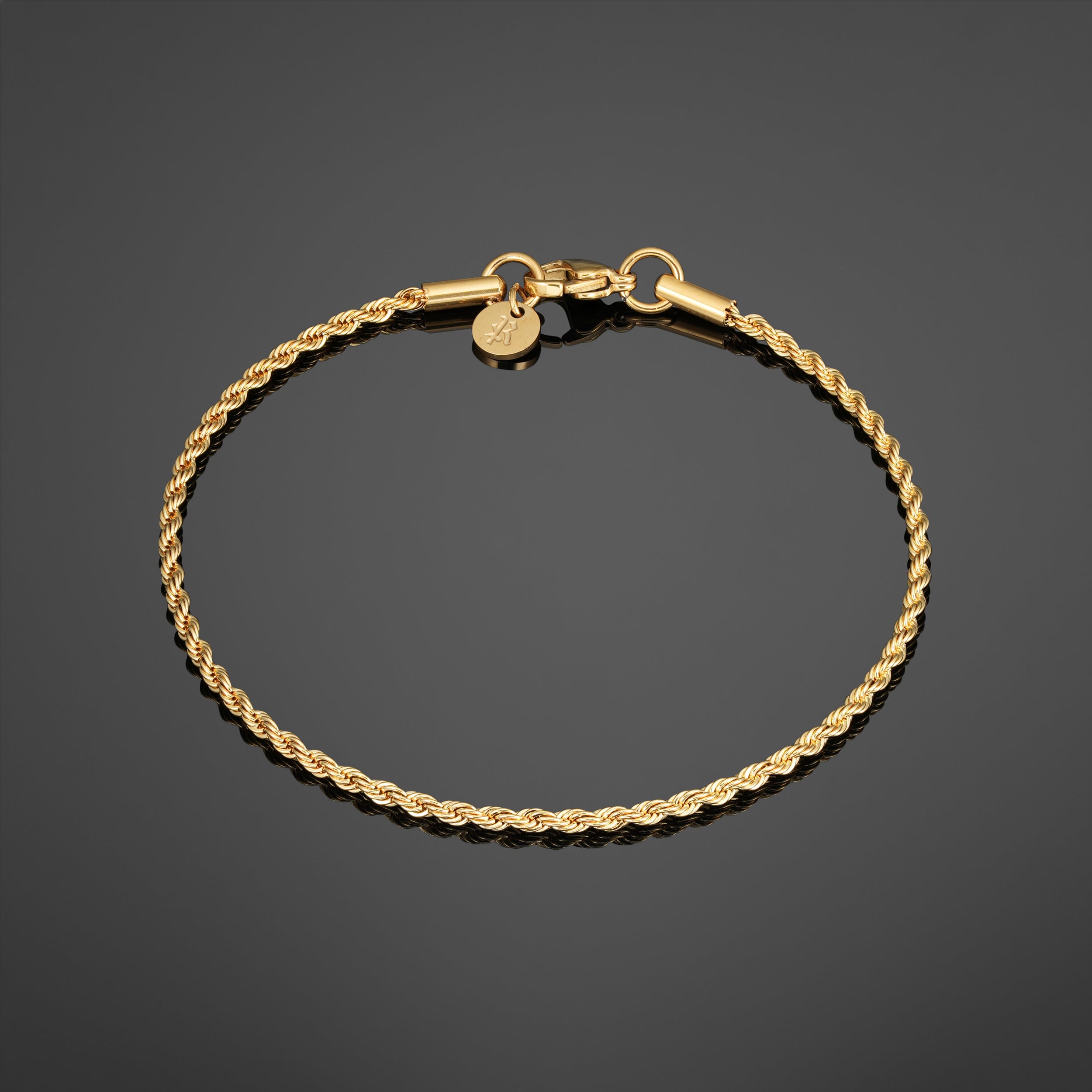 Minimal Rope Bracelet - Gold RG378