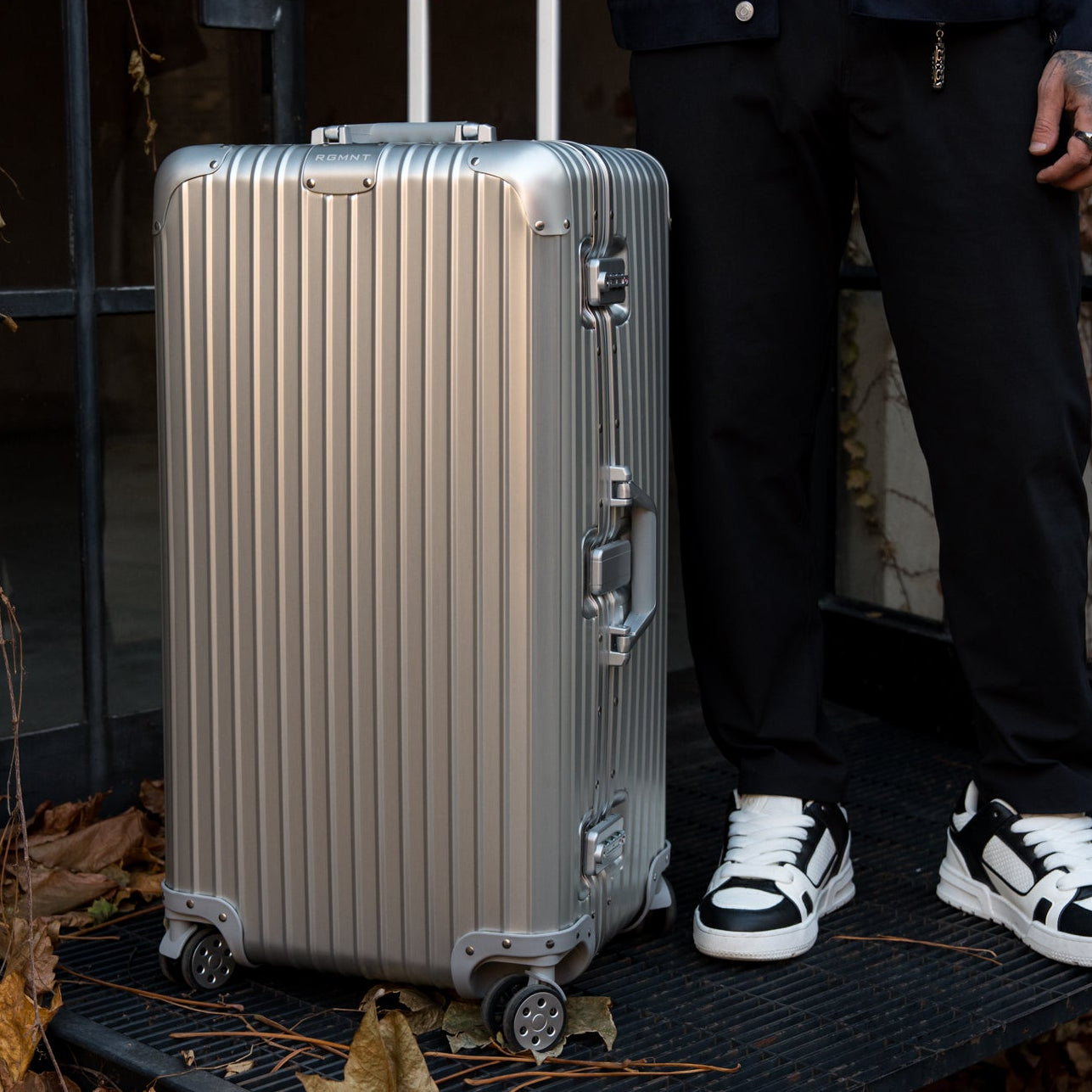 Full-Size Luggage - Silver