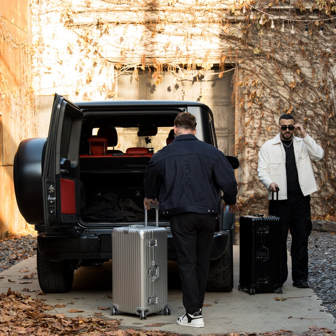 Full-Size Luggage - Silver