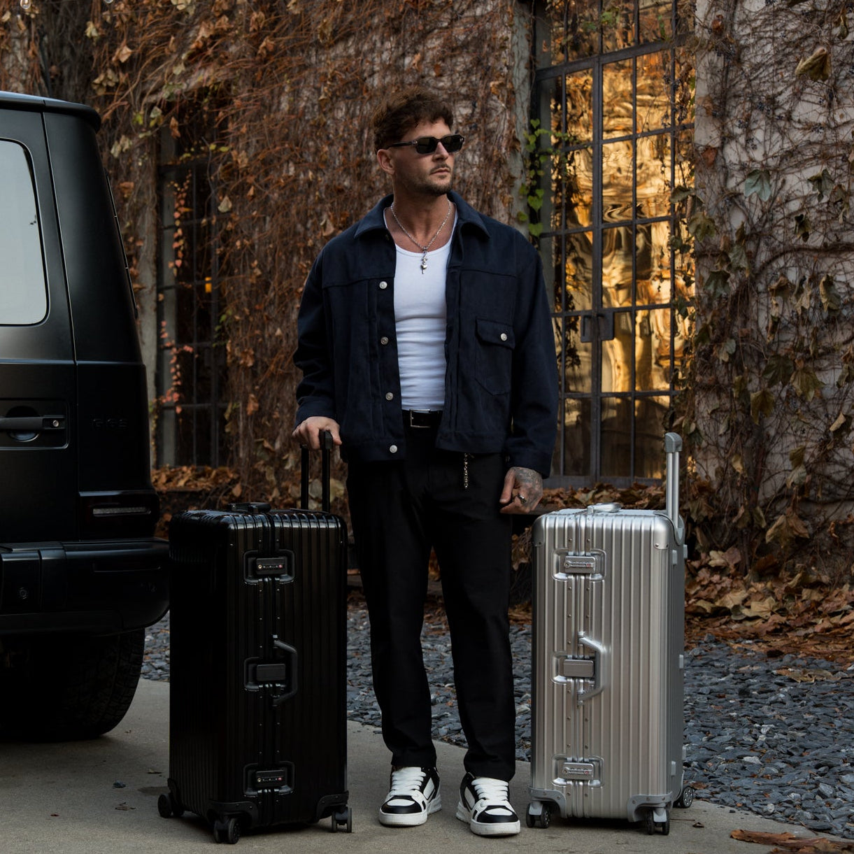 Full-Size Luggage - Black