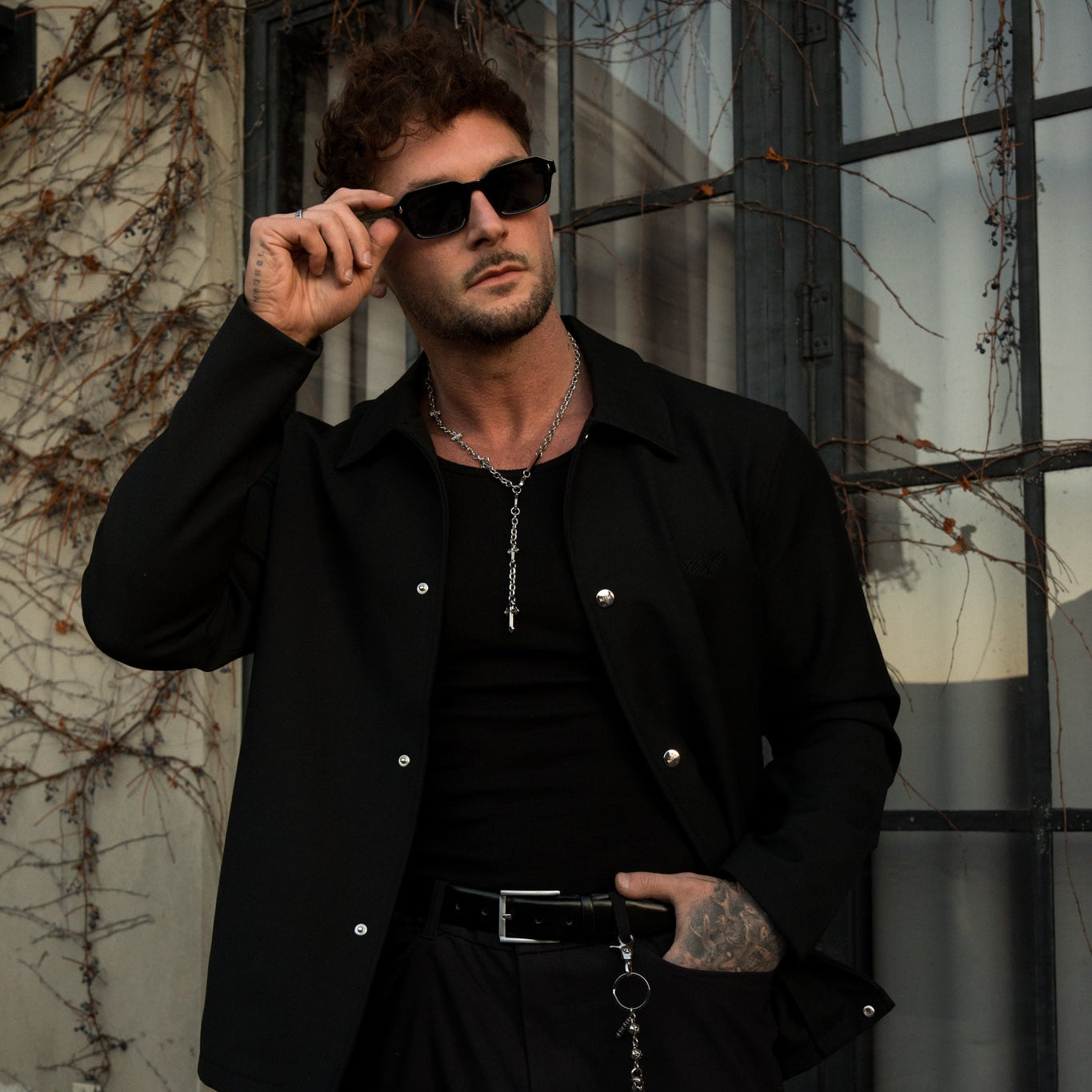 ONYX Sunglasses - BLACK/BLACK RG616