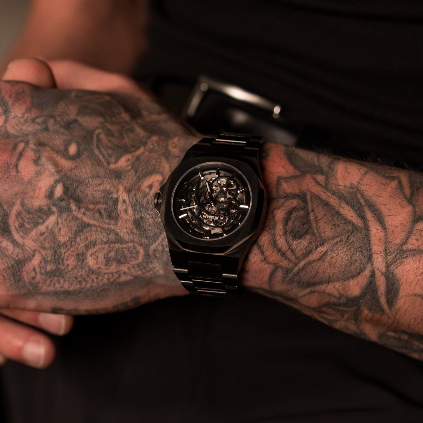 Duo-Skeleton Automatic - Gunmetal RG609