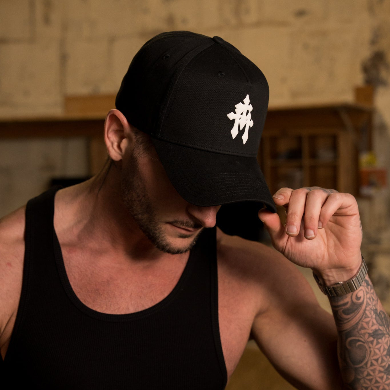 III Emblem Snapback Hat - RG517