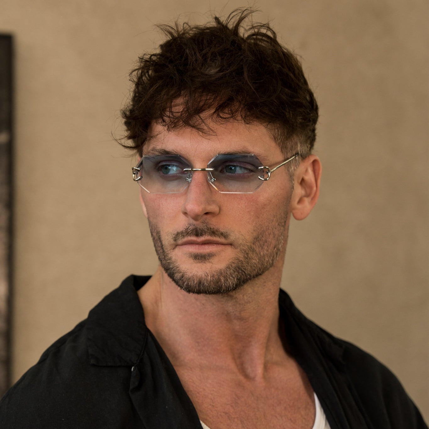 The Mykonos Shades - Silver/Blue RG627