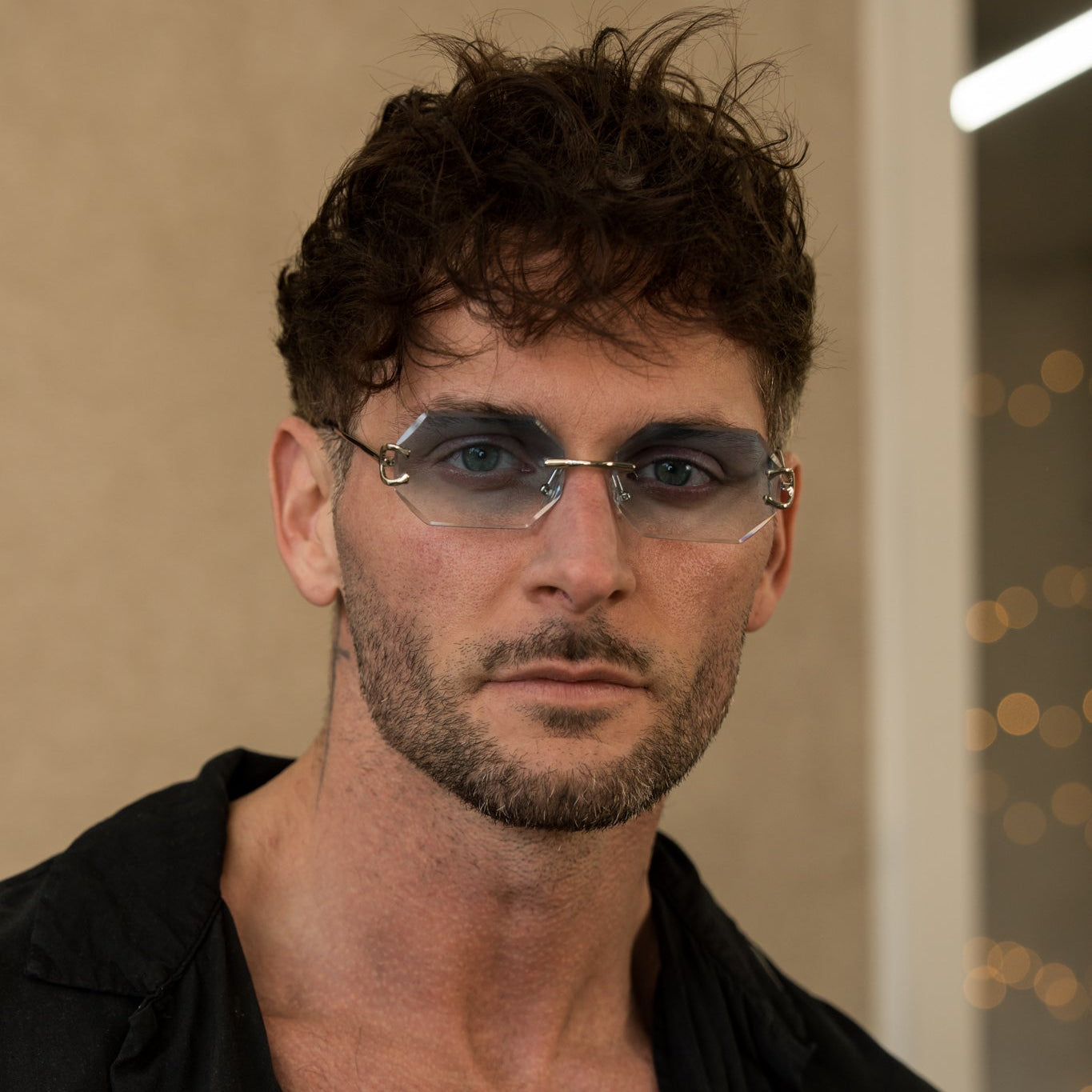 The Mykonos Shades - Silver/Blue RG627