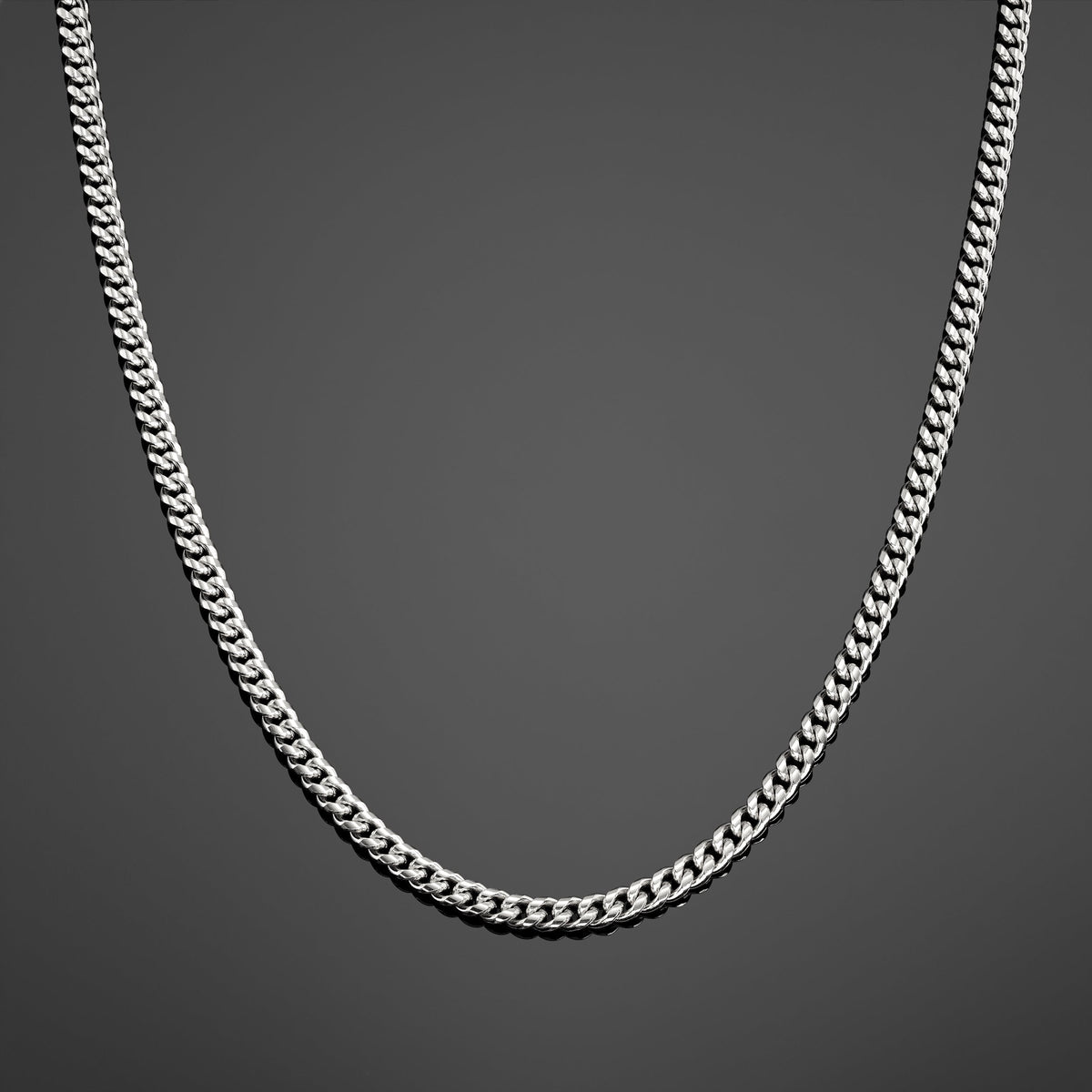 Cuban Link 5mm - Silver RG132