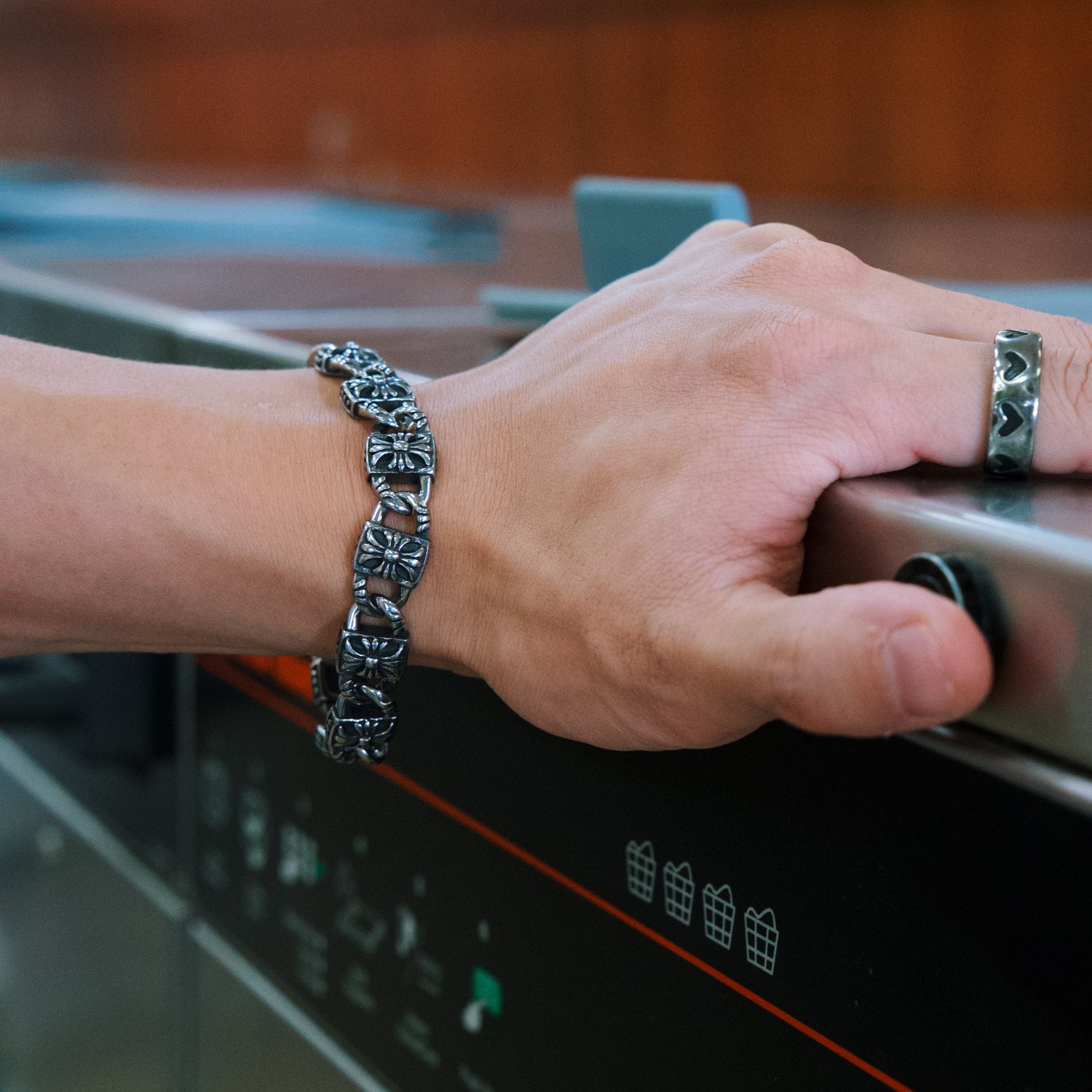 Iron Shield Bracelet - RG707