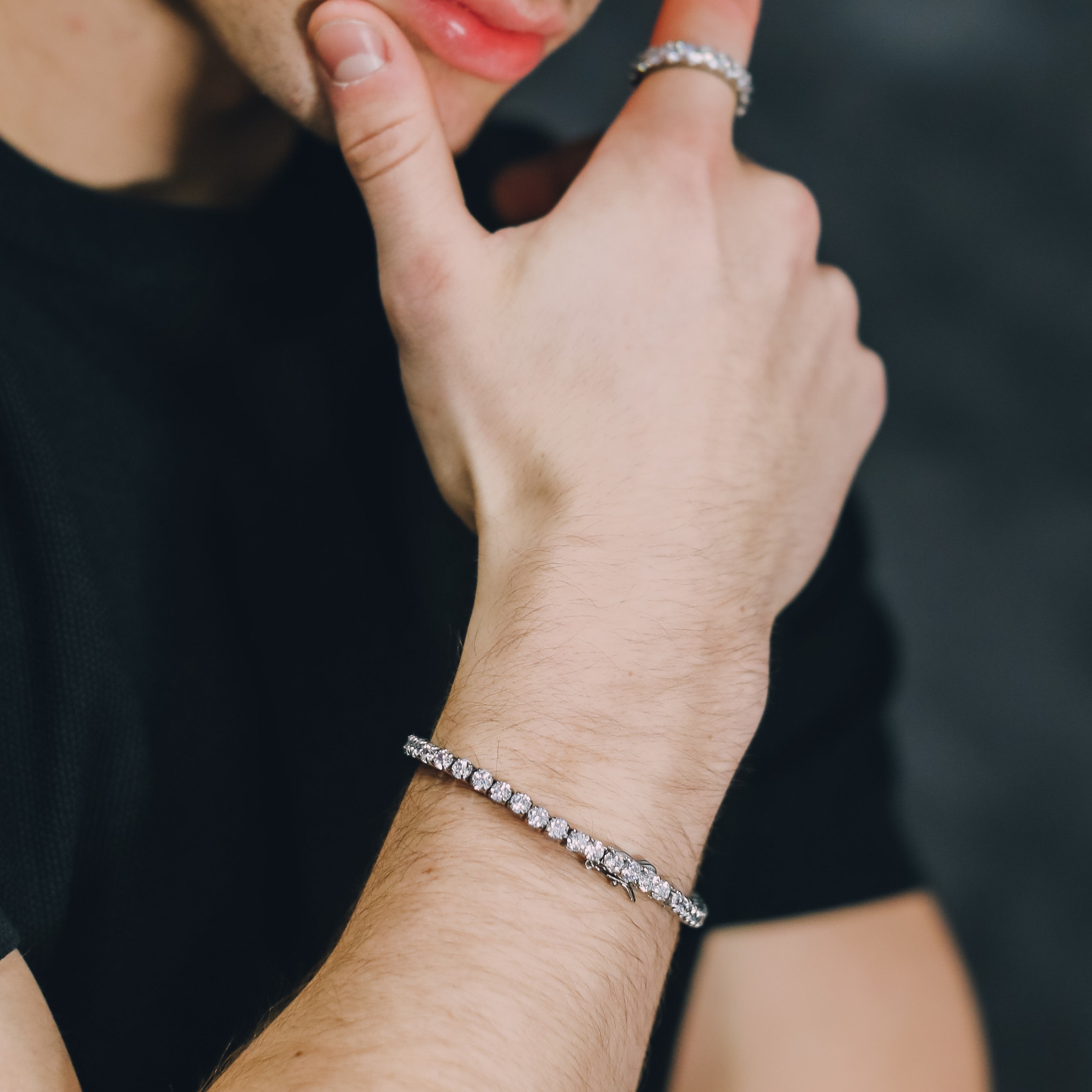 Tennis Bracelet - Silver RG327 - rgmntco