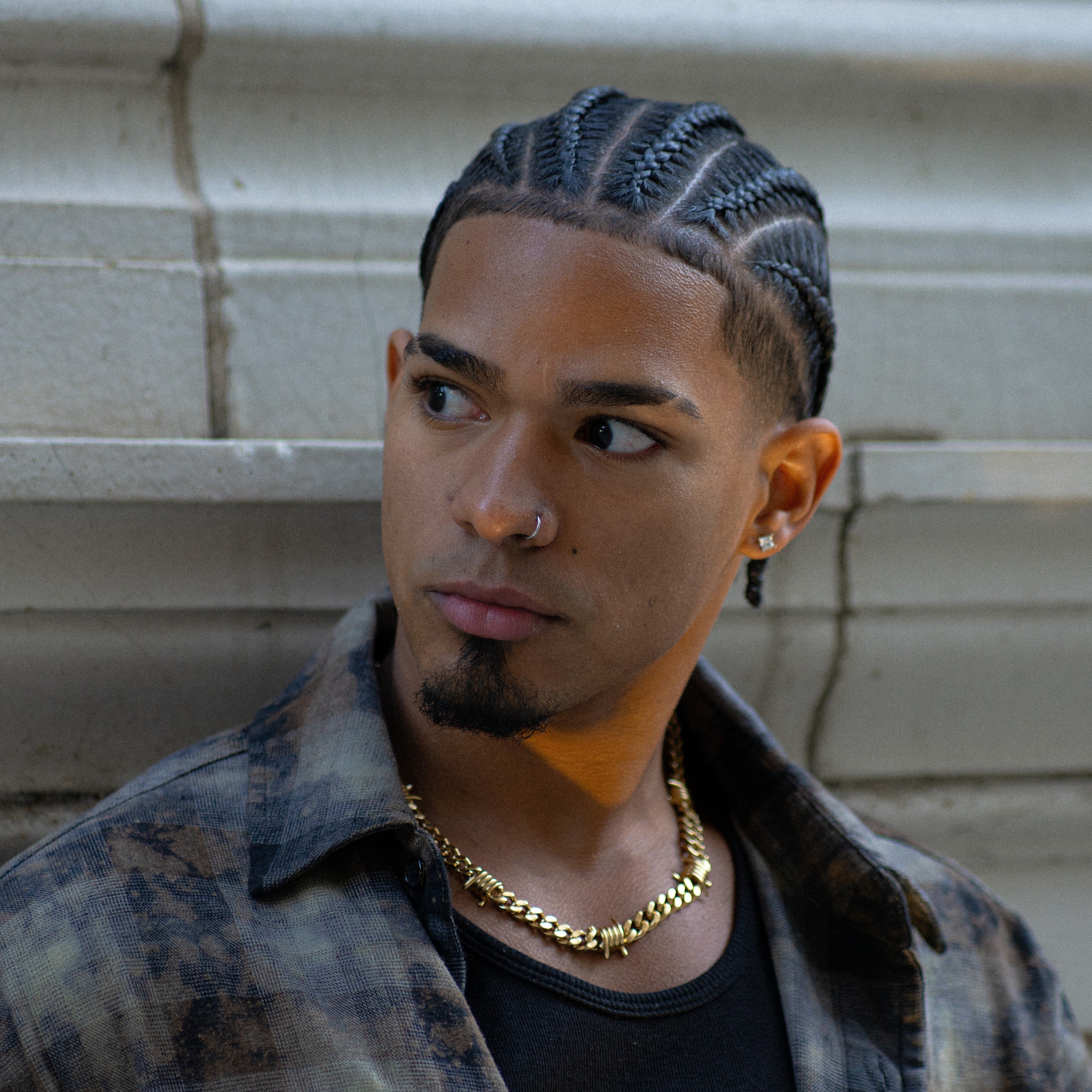 The Barbed Wire Cuban Chain - Gold RG1007 - rgmntco