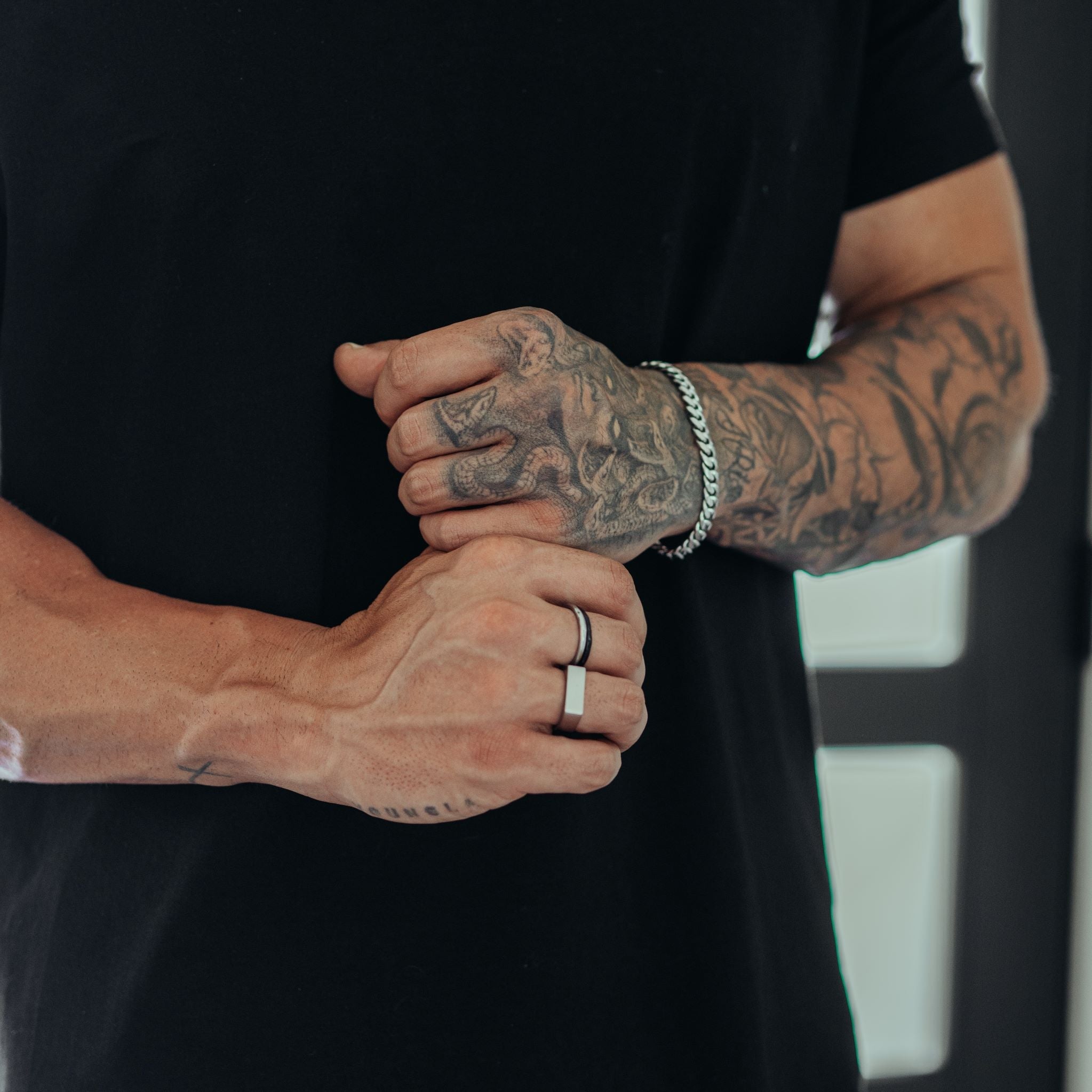 The Cuban Bracelet 8mm - Silver RG321 - rgmntco