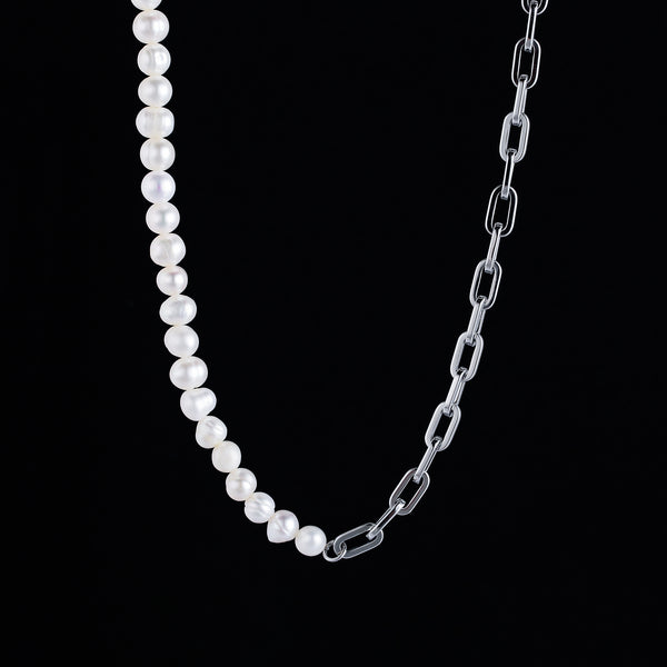 The Chain Pearl Necklace - RG146
