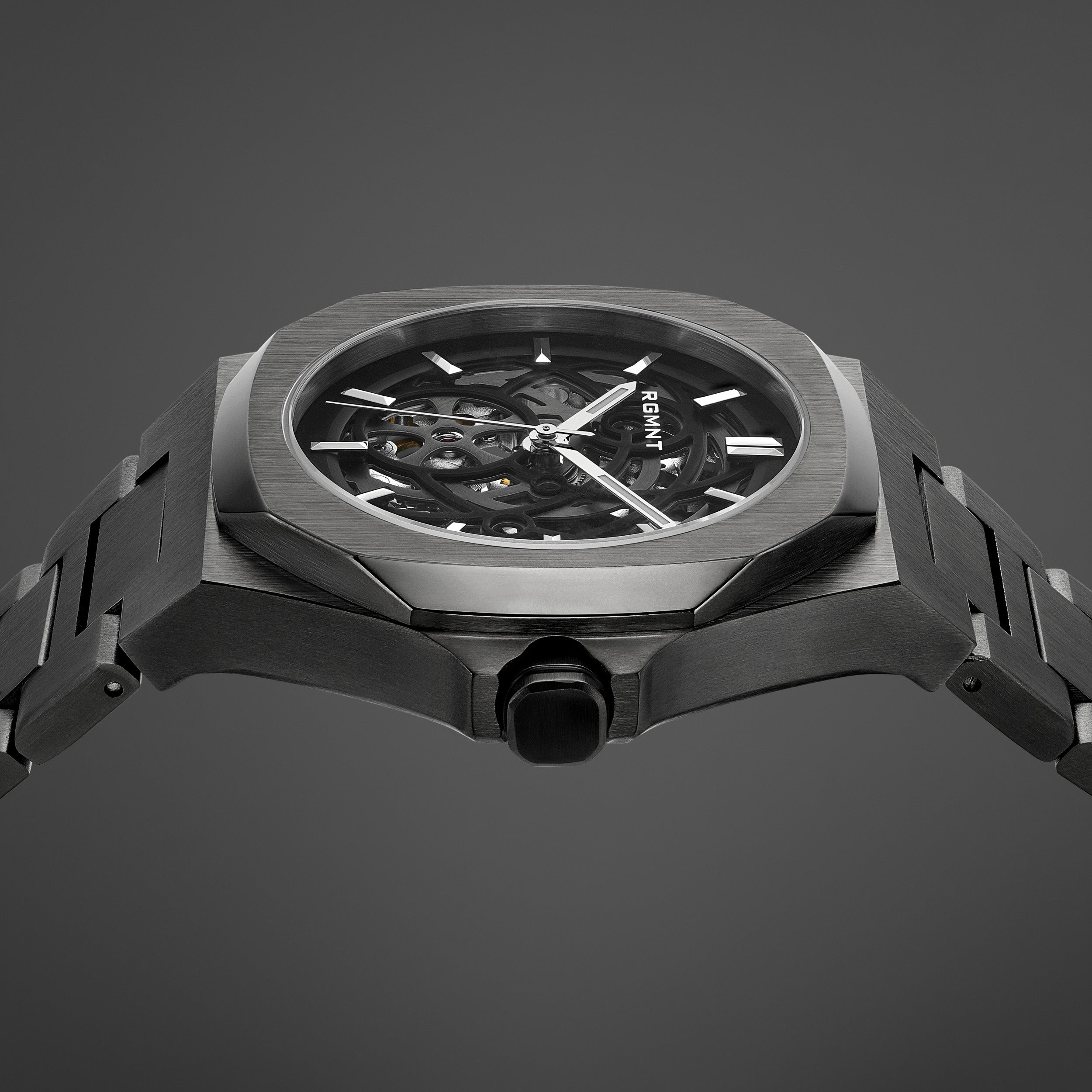 Duo-Skeleton Automatic - Gunmetal RG609