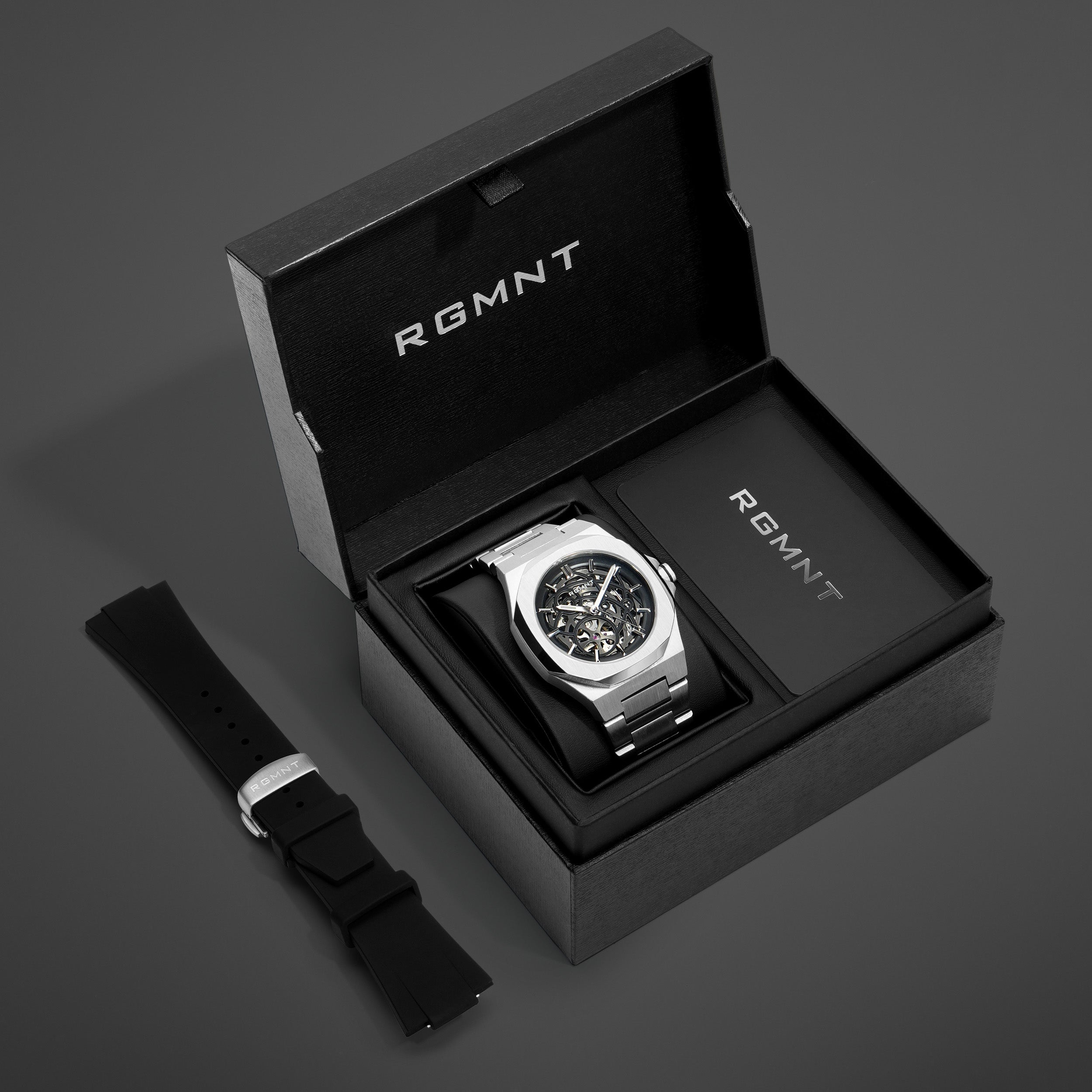 Duo-Skeleton Automatic - Silver RG608