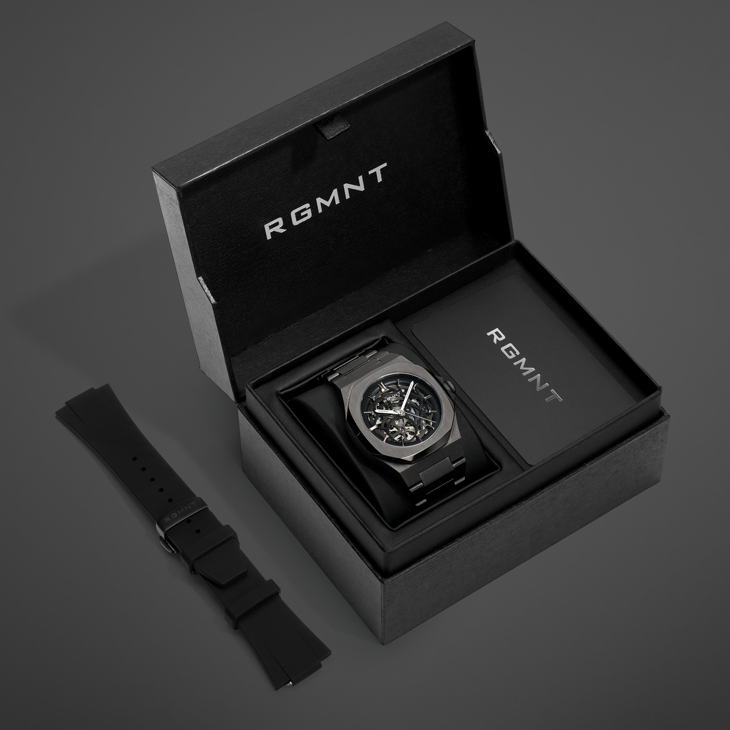 Duo-Skeleton Automatic - Gunmetal RG609