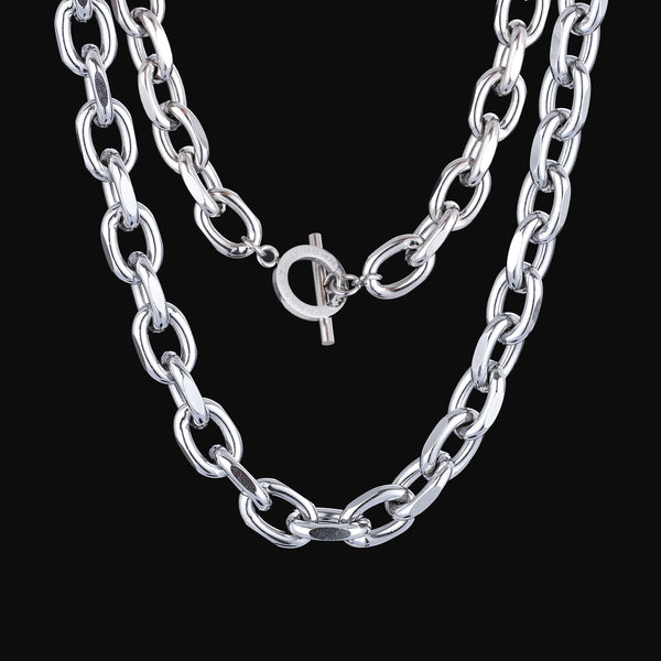 The Toggle Chain - Silver RG177