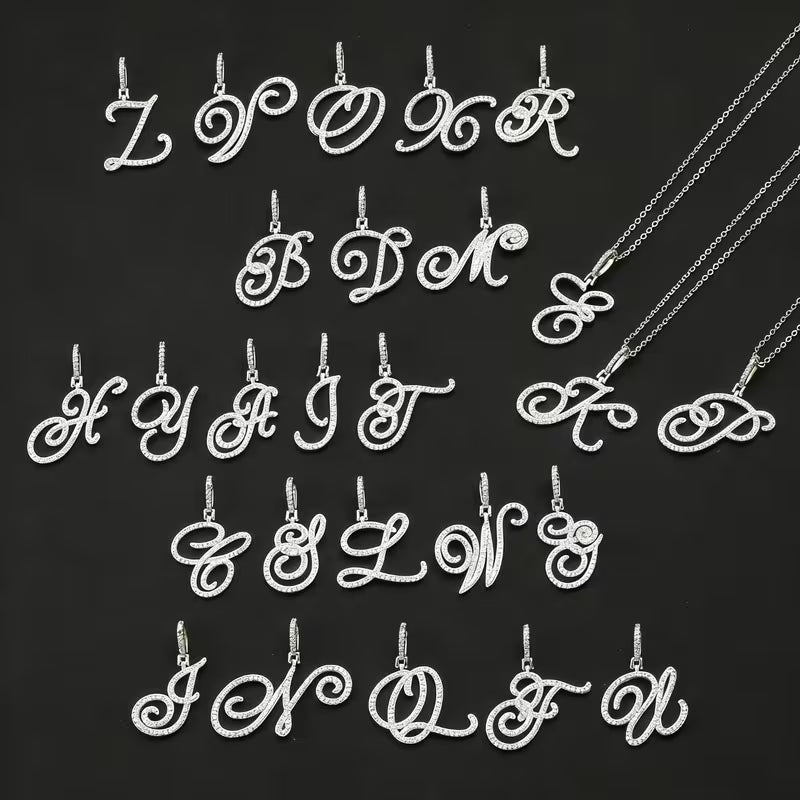 The Scripted Initial Pendant