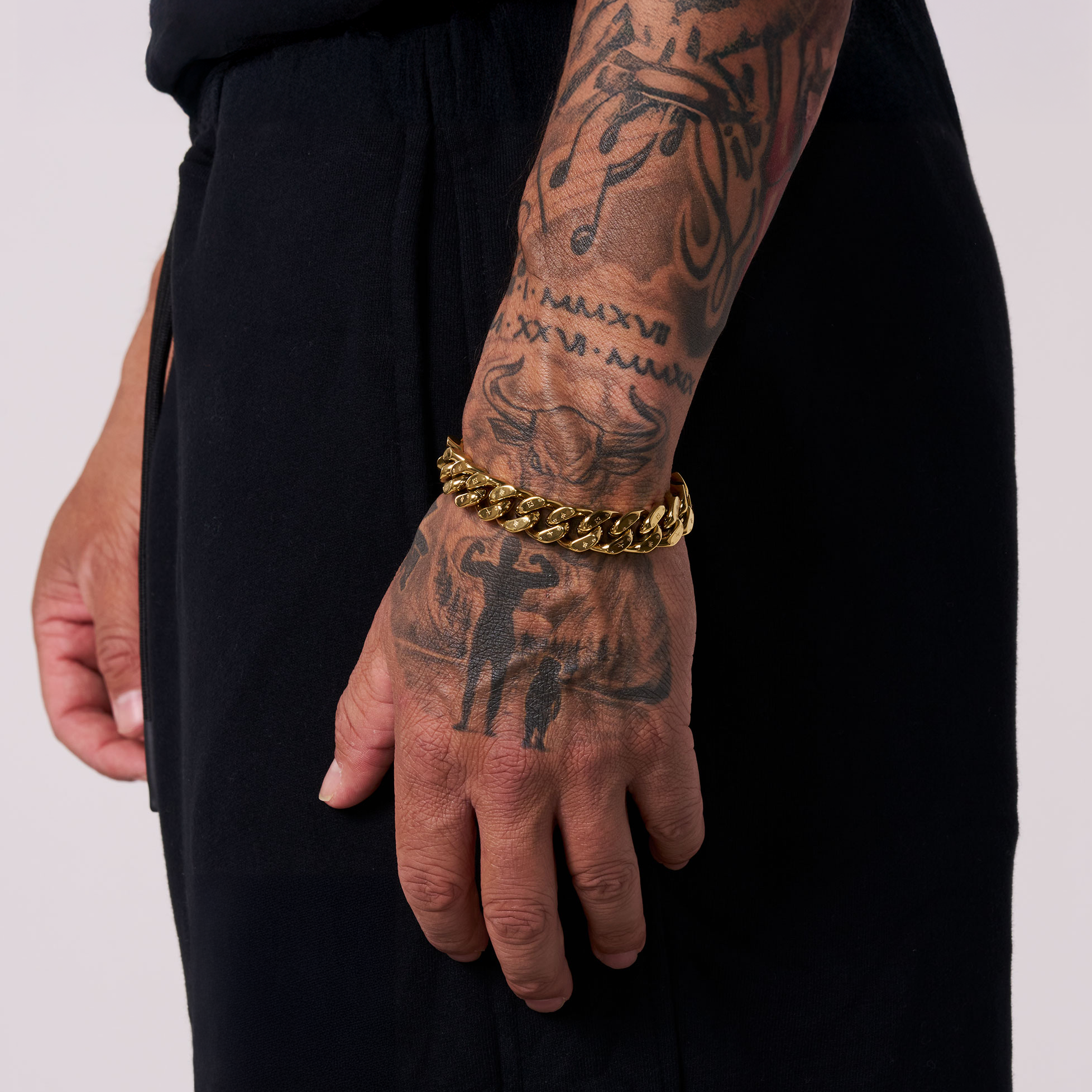 The Designer Cuban Bracelet - Silver RG3015