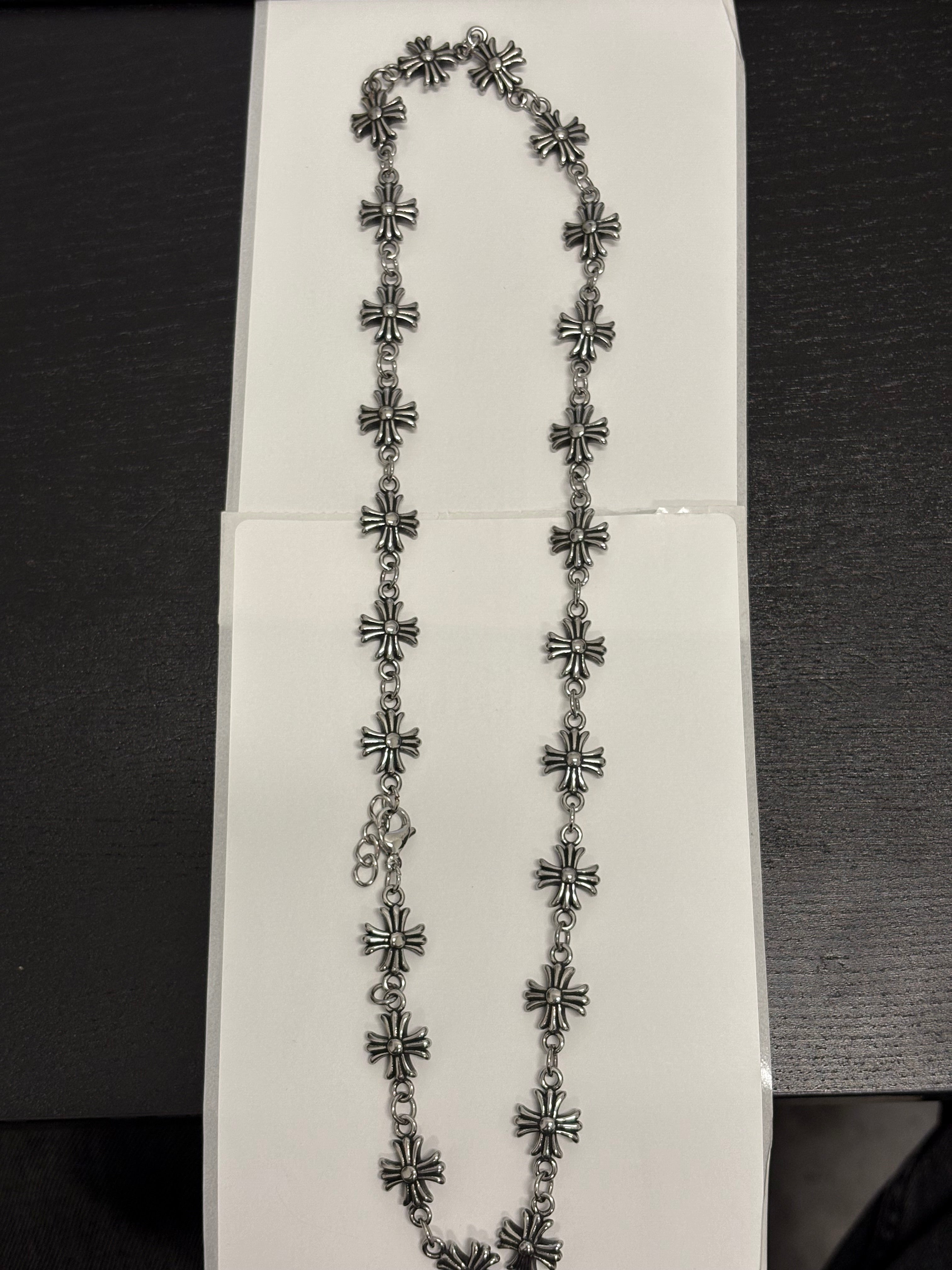 Aged Cross Necklace - RG708