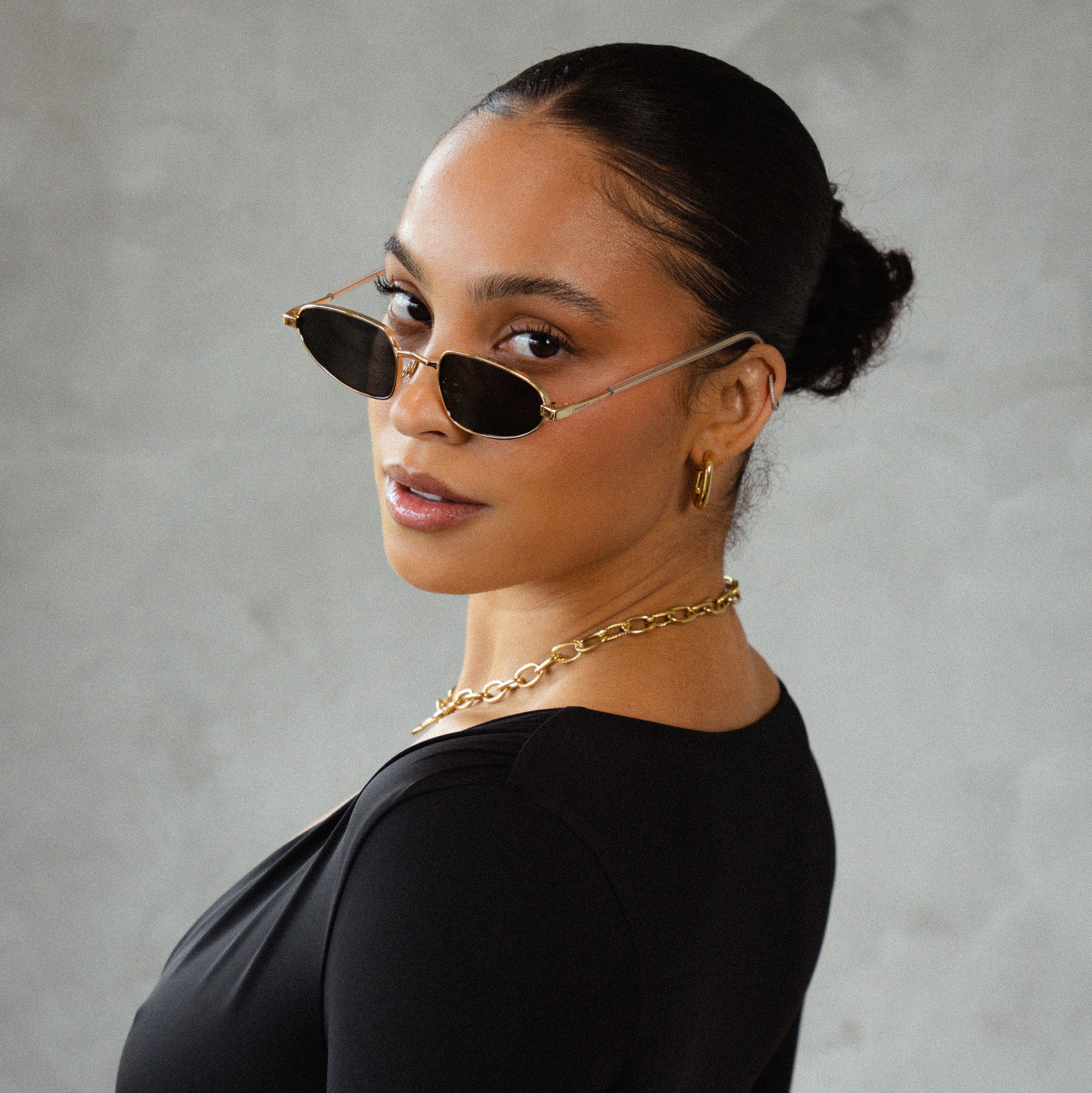 UNDERGROUND Sunglasses - GOLD/BLACK RG624