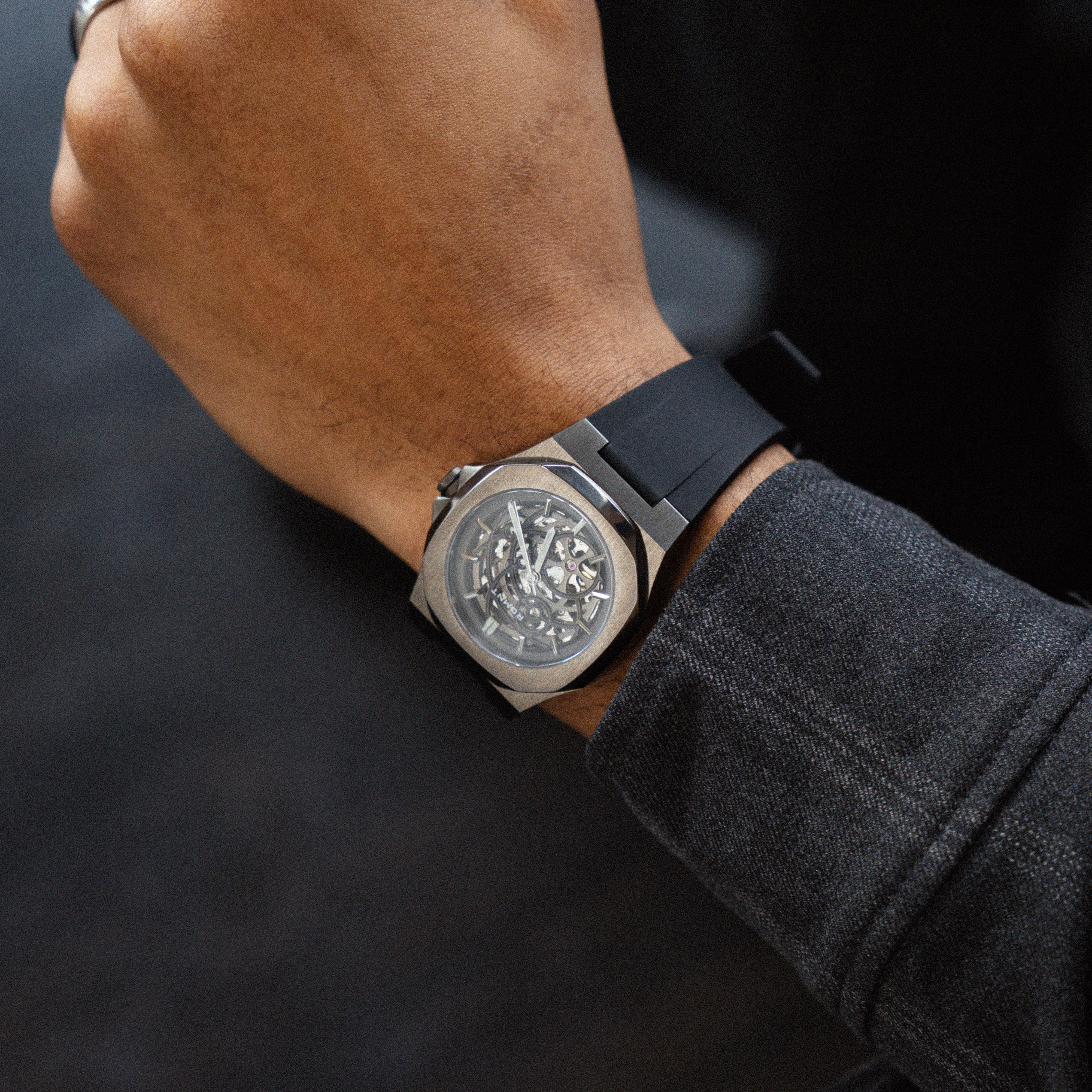 Duo-Skeleton Automatic - Gunmetal RG609