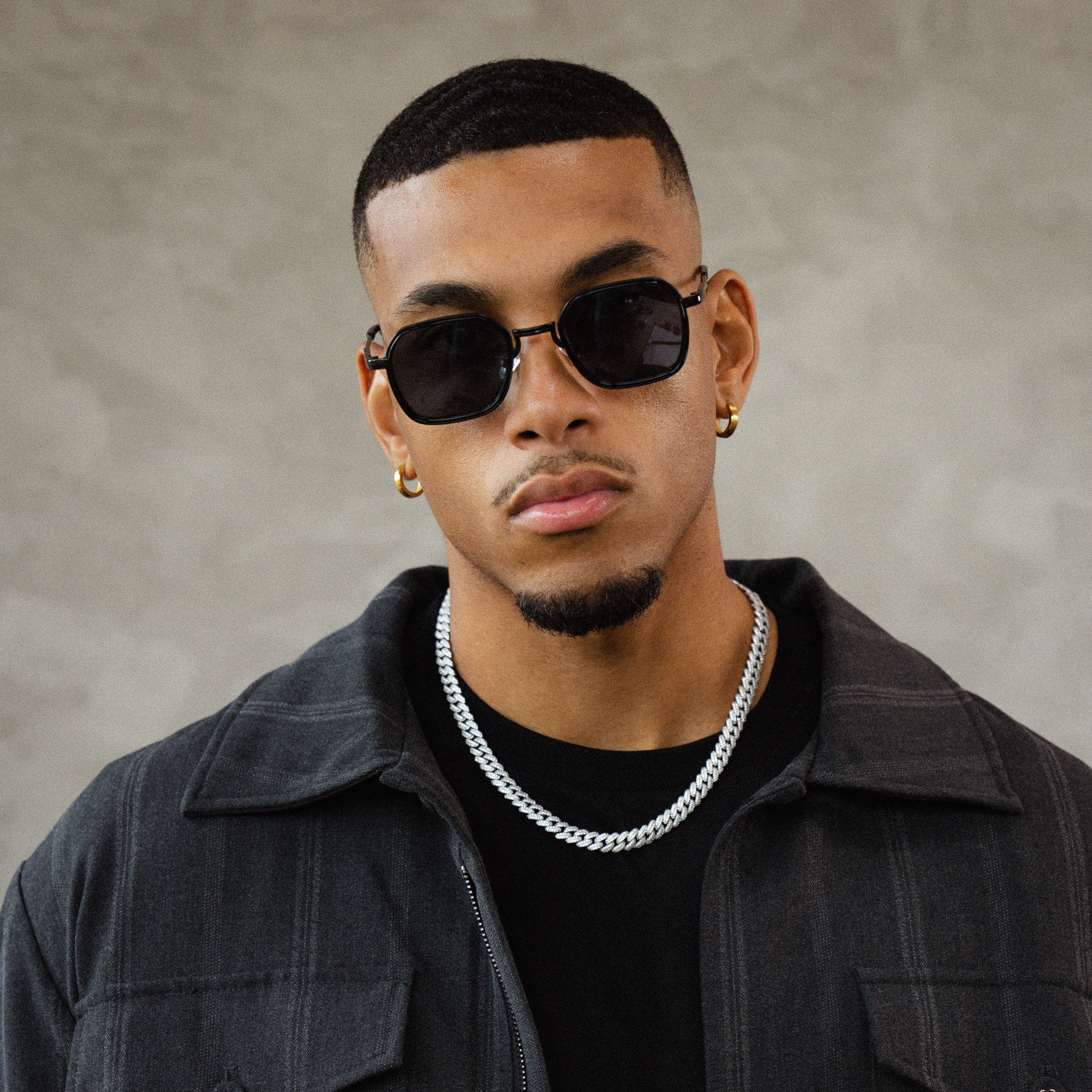 Iced Cuban Chain 8mm - Silver RG116S