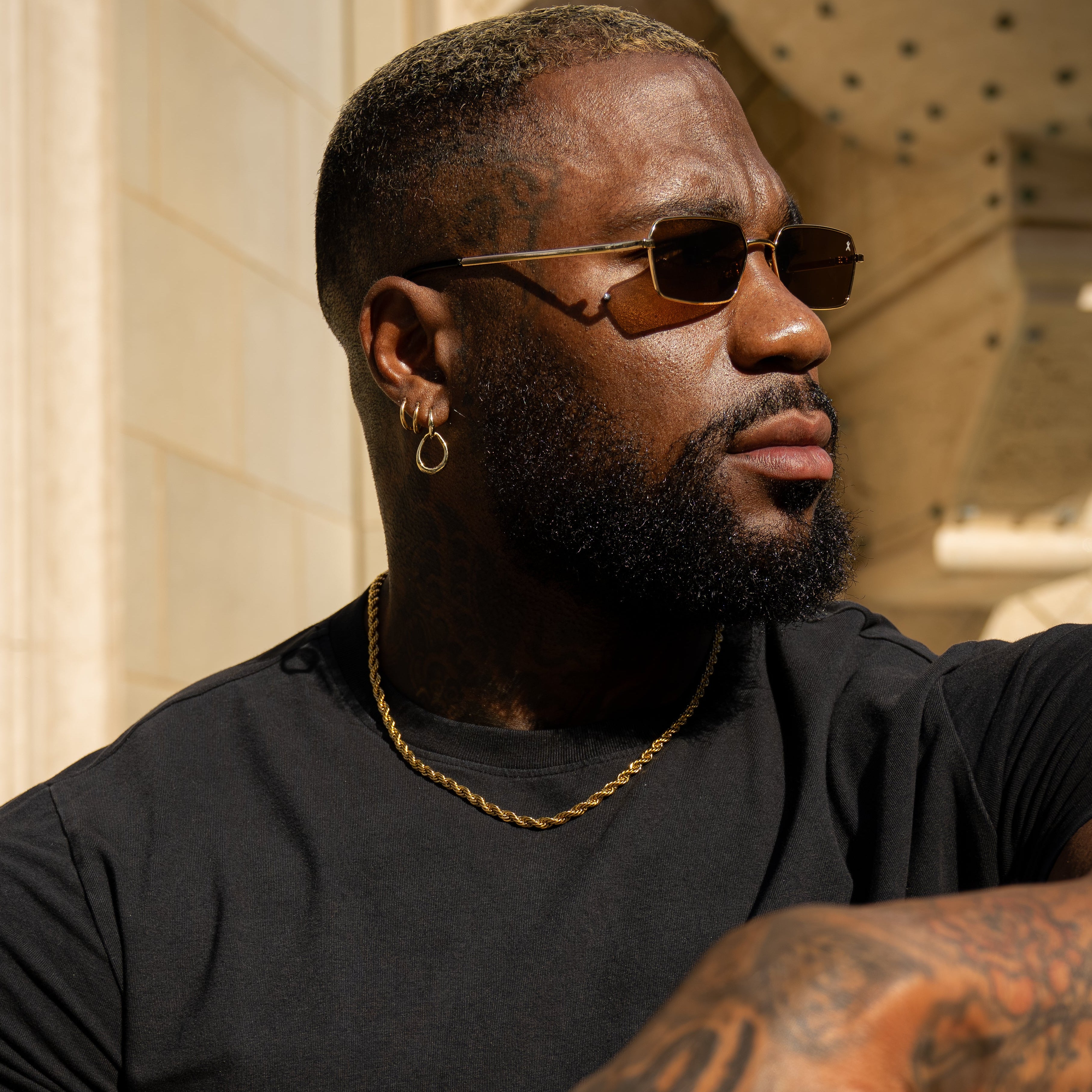 Rope Chain 5mm - Gold RG103