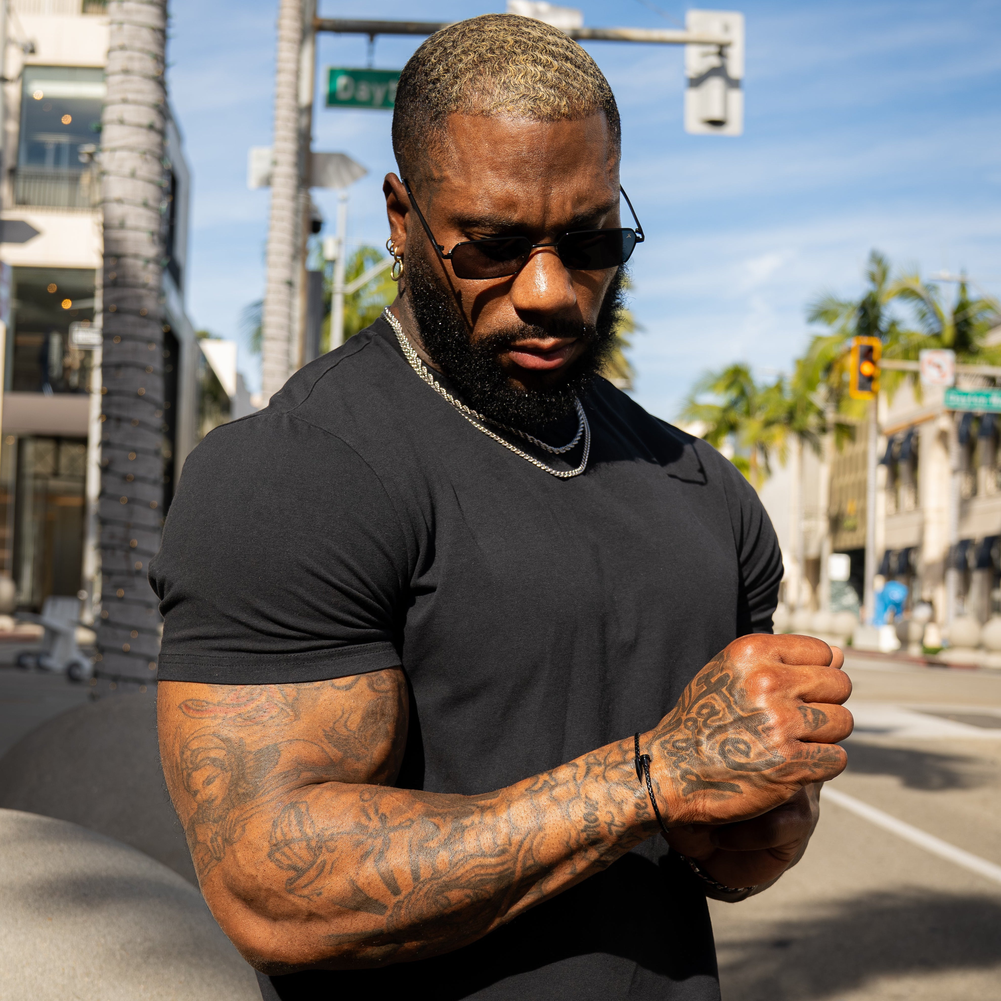 The Black Nail Bracelet - RG306