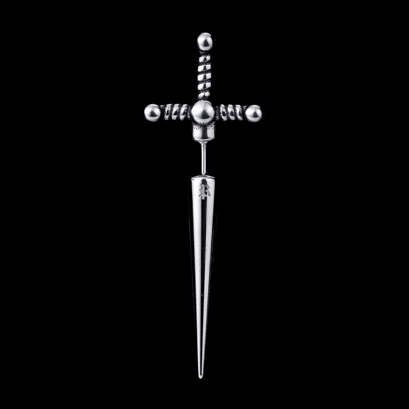 The Conan Dagger Earring - Silver RG412