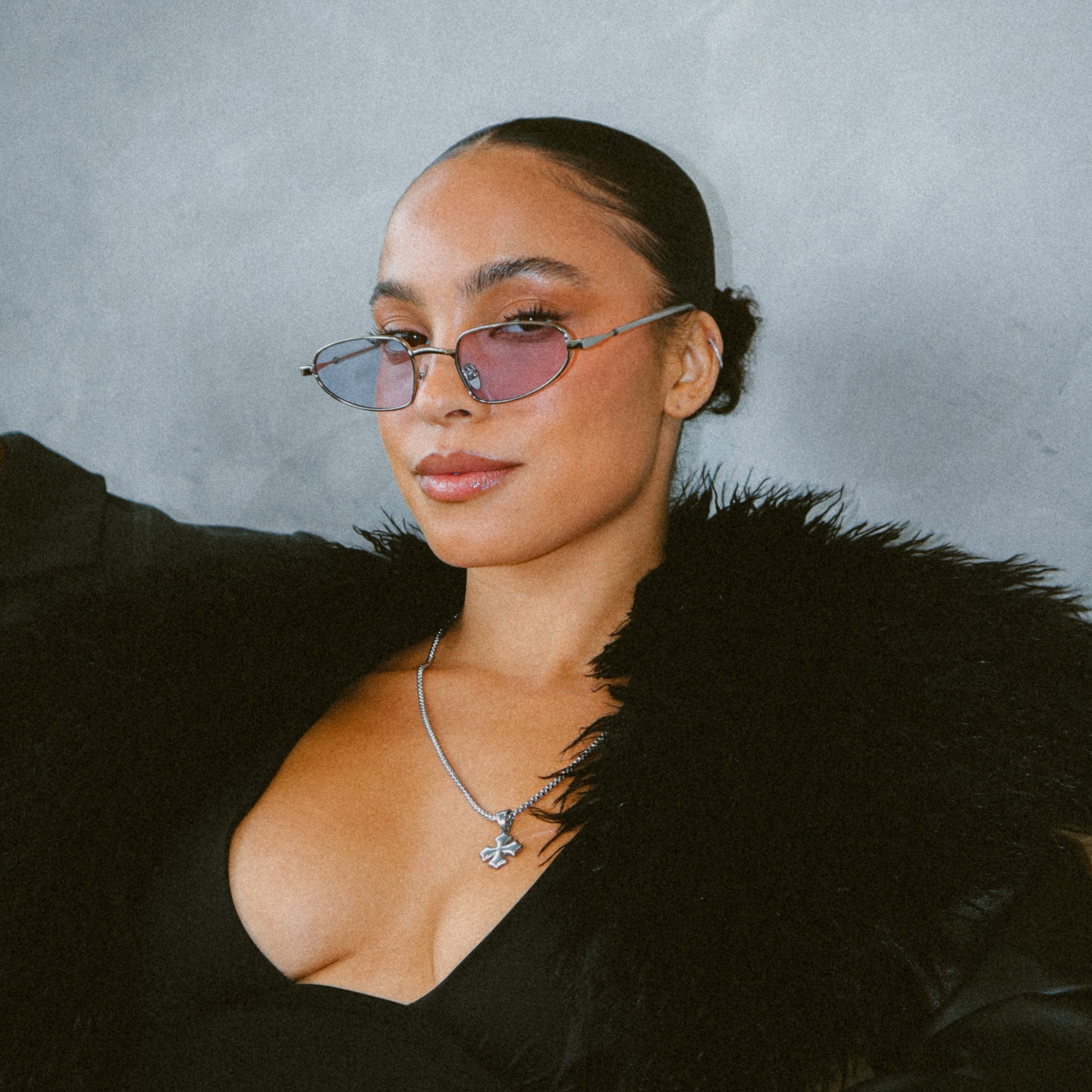 UNDERGROUND Sunglasses - SILVER/PURPLE RG625