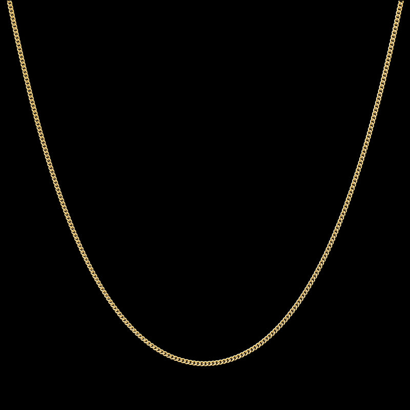 Minimal Cuban Chain - Gold RG101