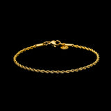 Minimal Rope Bracelet - Gold RG378