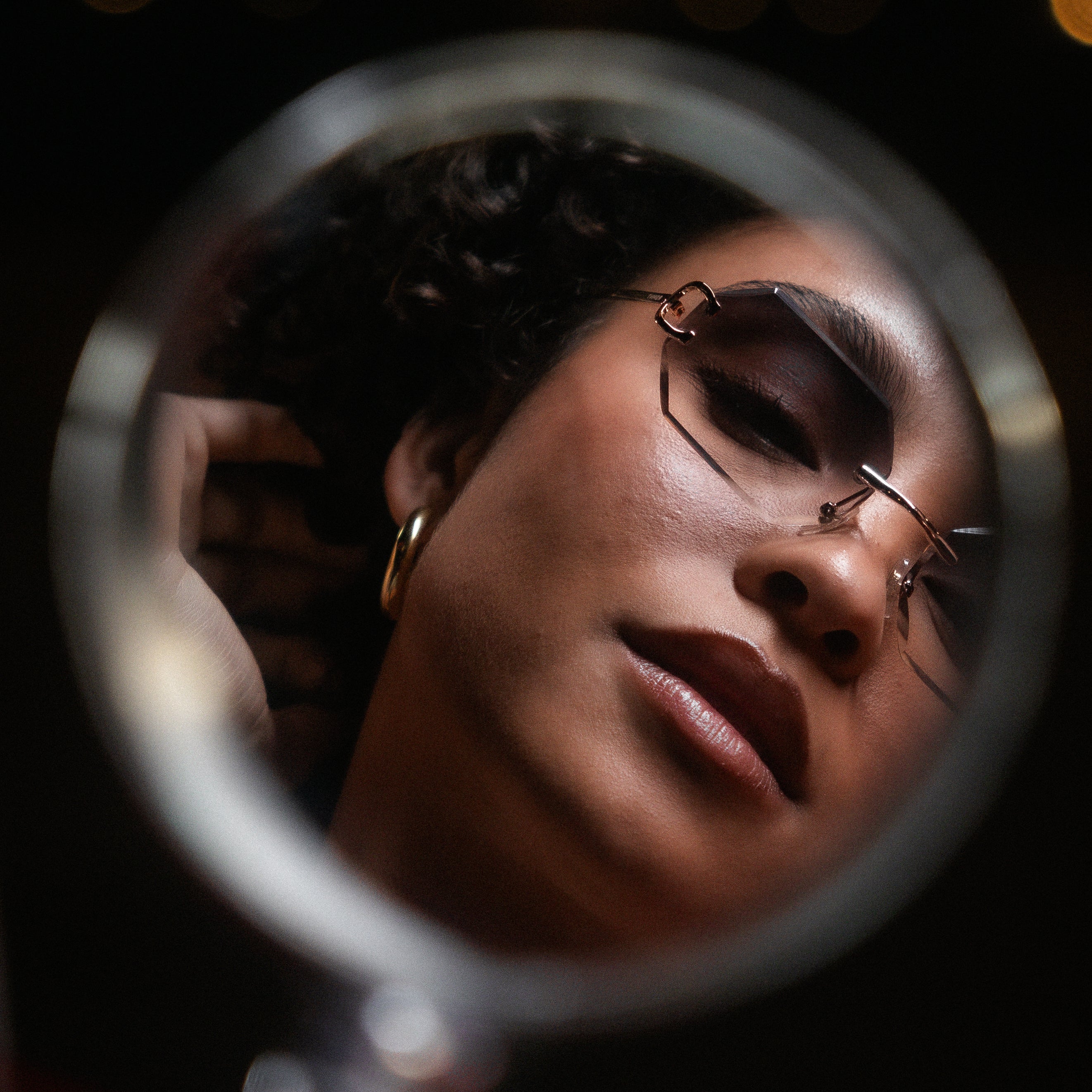 The Mykonos Shades - Gold/Gray RG629