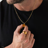 The Monte Cristo Pendant - Gold RG175