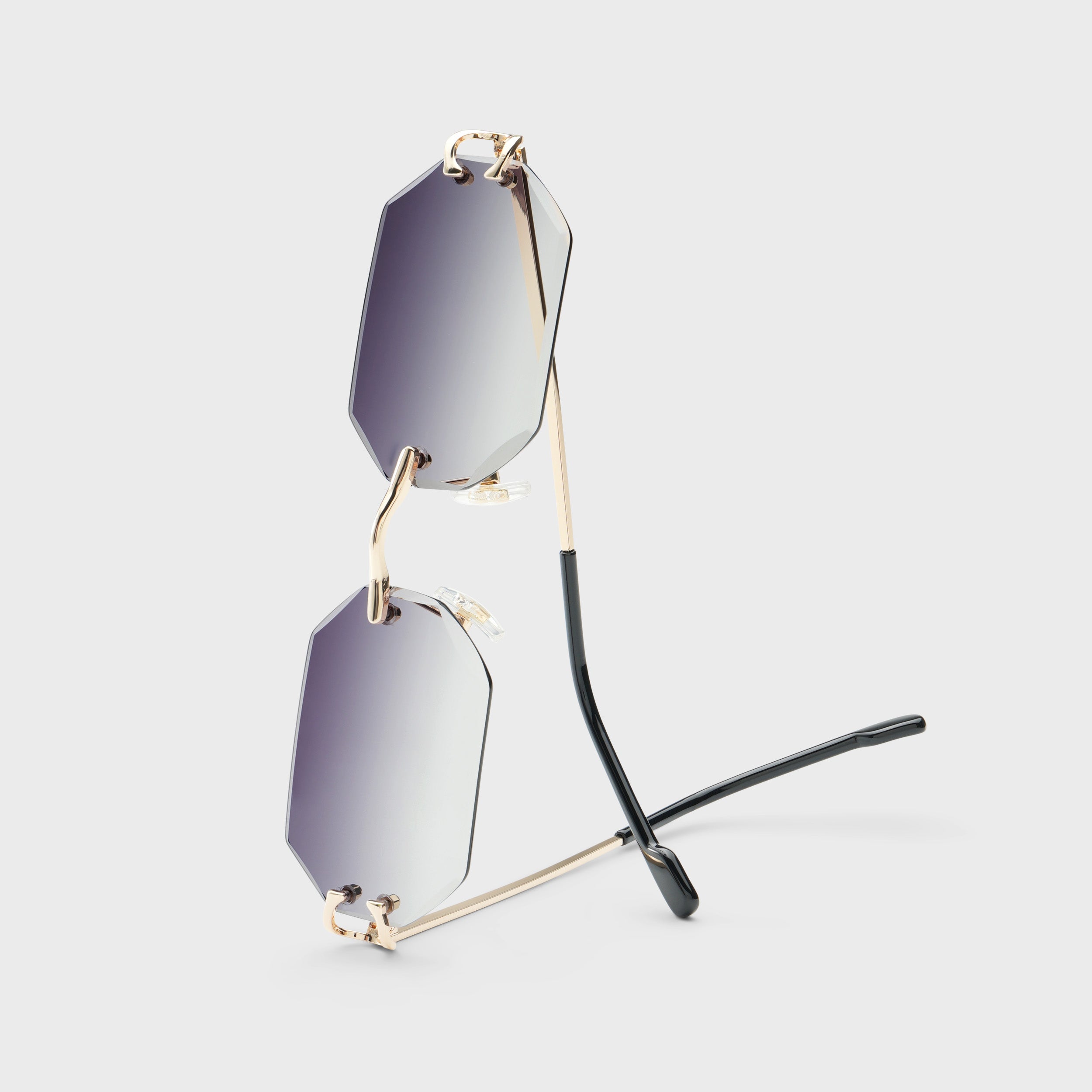 The Mykonos Shades - Gold/Gray RG629